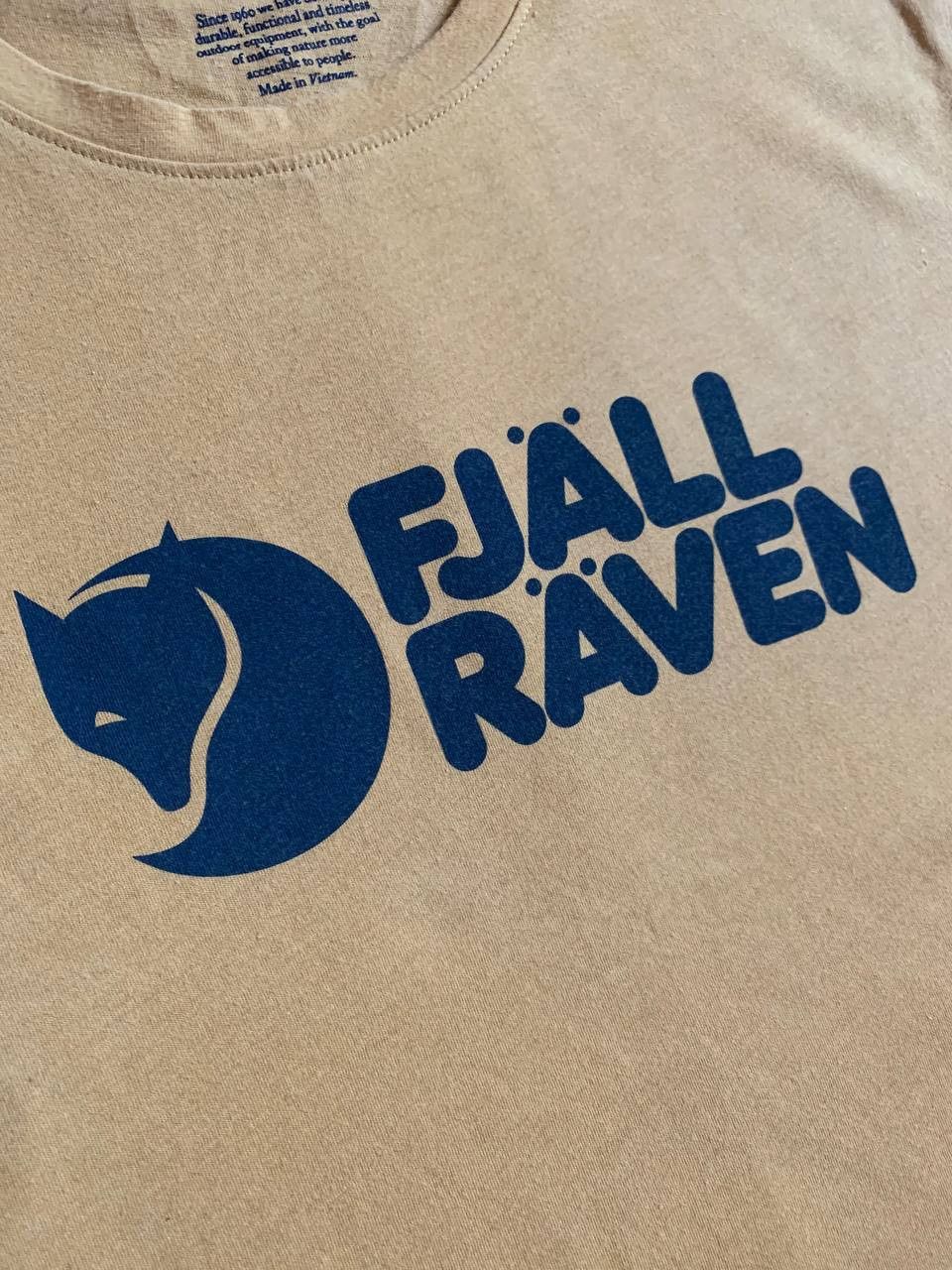 Fjallraven Fjällräven T-Shirt Yellow Logo Tee Men’s Cotton Size US M / EU 48-50 / 2 - 6 Thumbnail