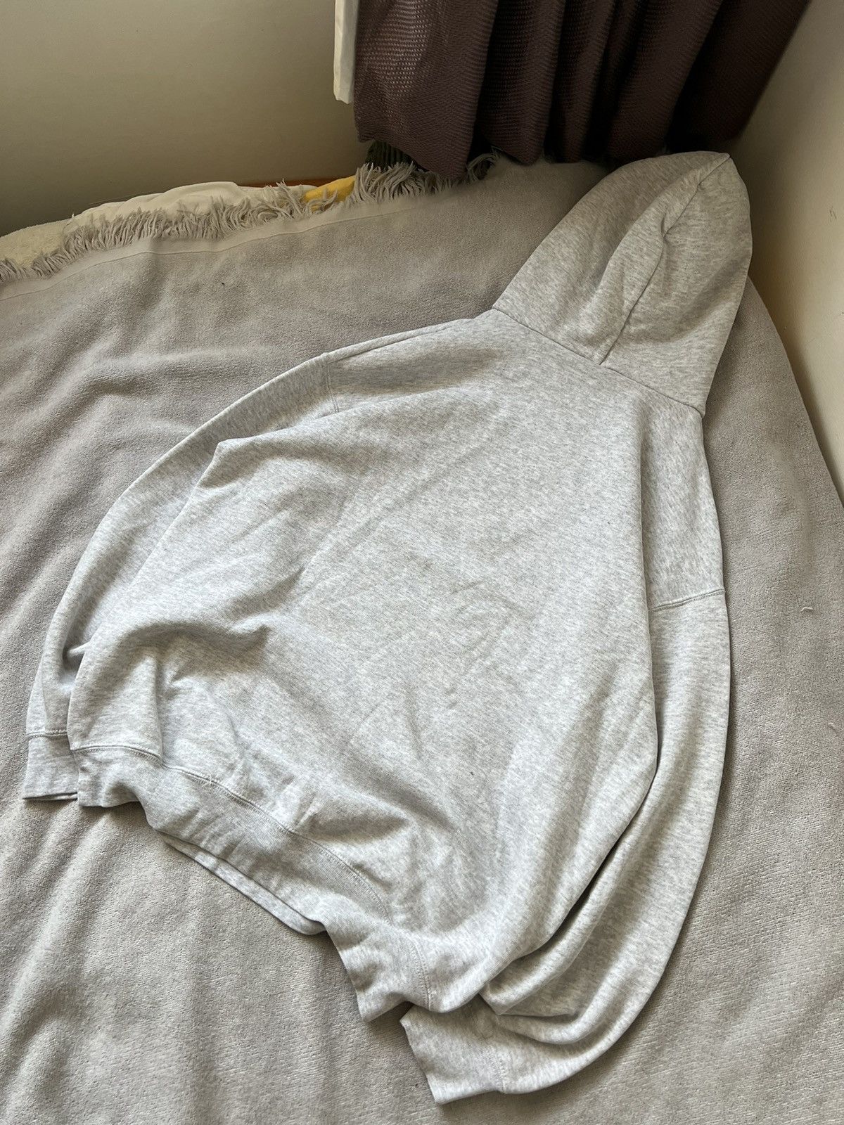 Vintage Vintage oversized grey hoodie American russel style 90s Size US L / EU 52-54 / 3 - 7 Thumbnail