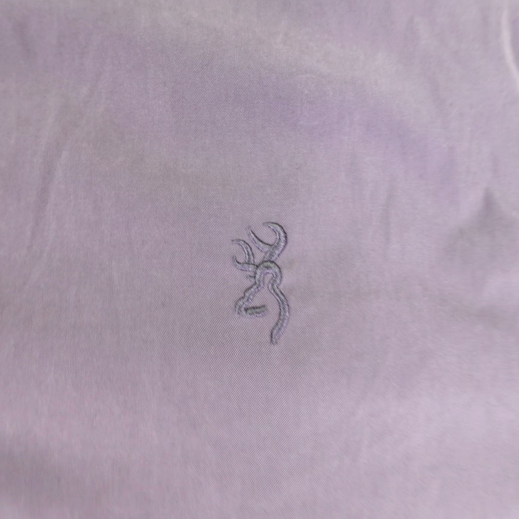 Vintage Browning Jacket Womens Medium Purple Fleece Lined Hunting Chore Barn Coat Work Parka Hooded Lined Pockets Logo Size M / US 6-8 / IT 42-44 - 3 Thumbnail