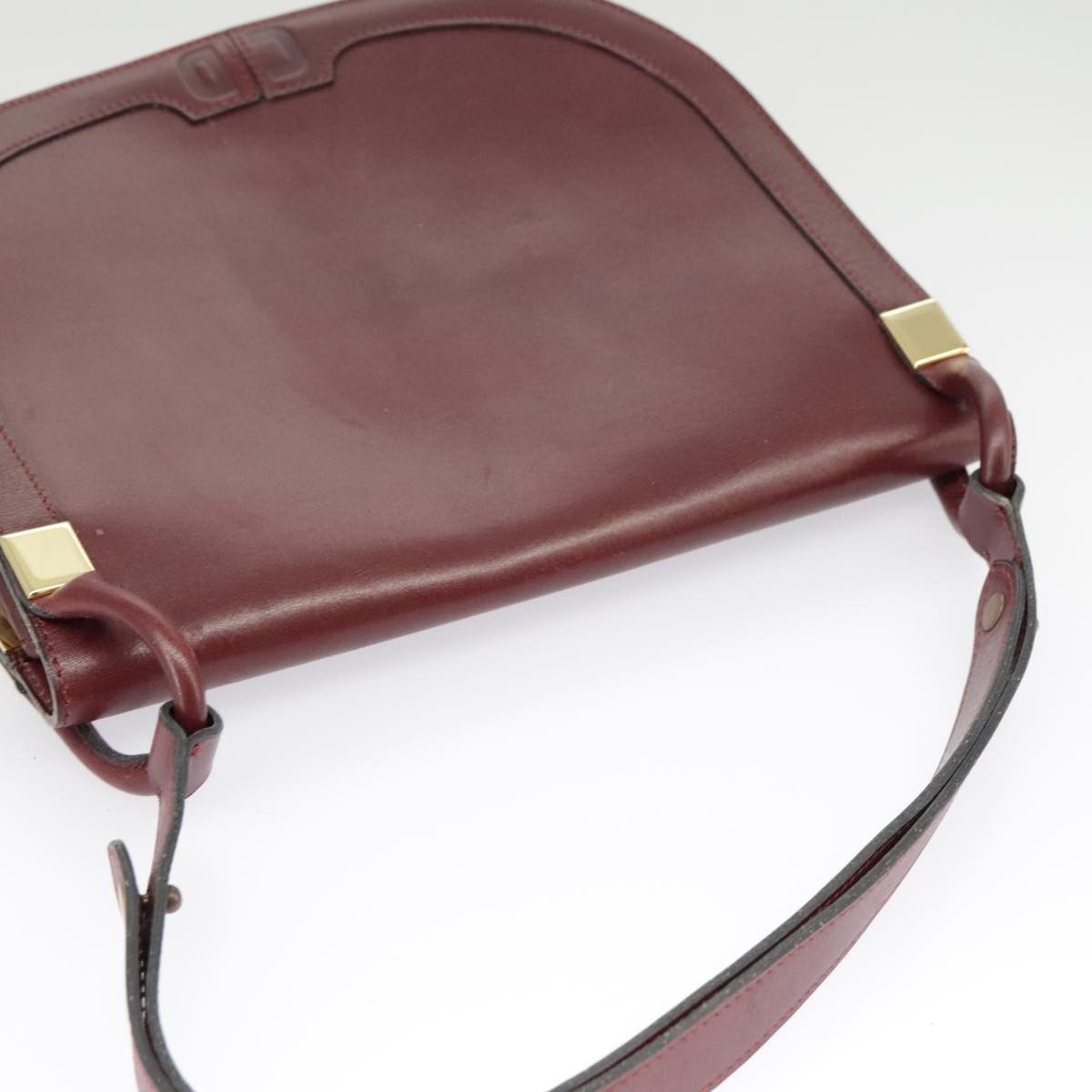 Dior DIOR Shoulder Bag Leather Bordeaux Gold Size ONE SIZE - 6 Thumbnail