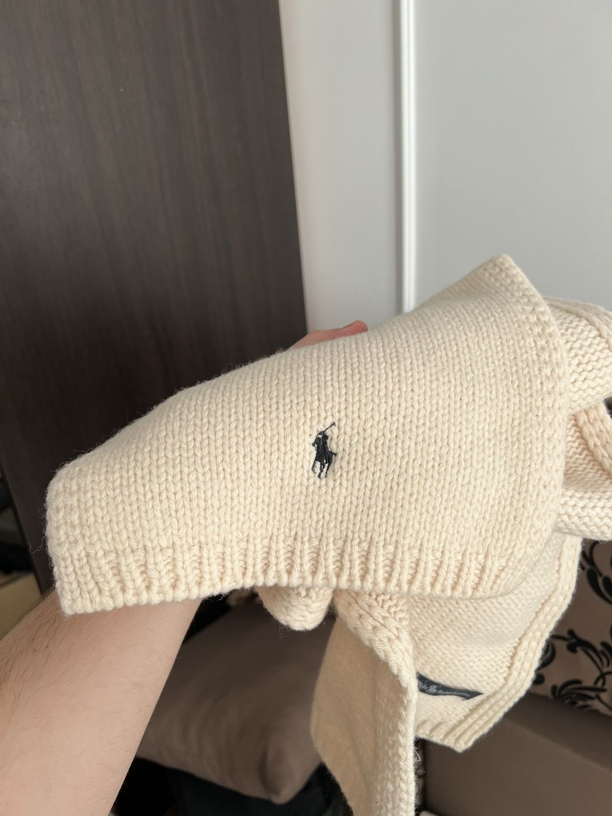 Polo Ralph Lauren × RRL Ralph Lauren × Vintage Polo Ralph Lauren Vintage Knit Scarf Size ONE SIZE - 4 Thumbnail