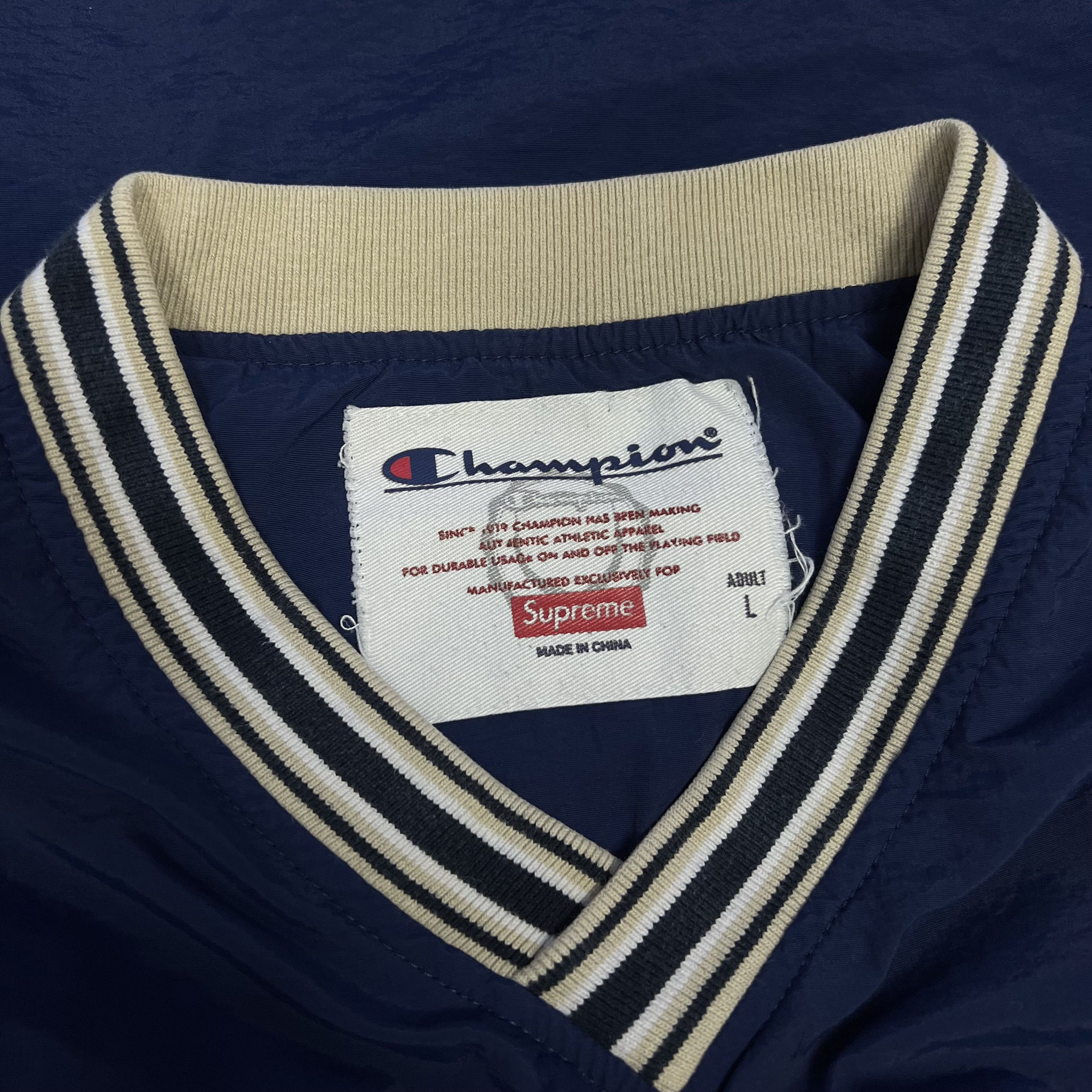 Champion × Supreme Supreme x Champion Warm Up Pullover Jersey Size US L / EU 52-54 / 3 - 6 Thumbnail