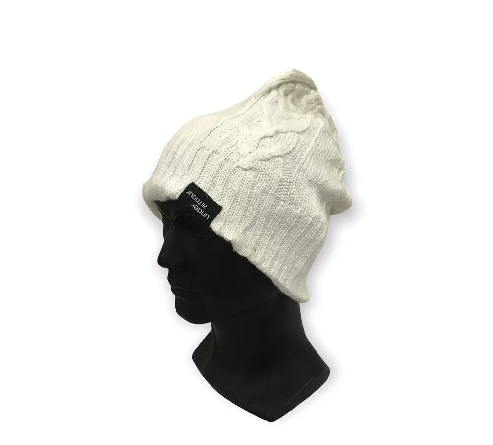 Under Armour × Vintage Under Armour Knit Beanie Hat Size ONE SIZE - 1 Thumbnail