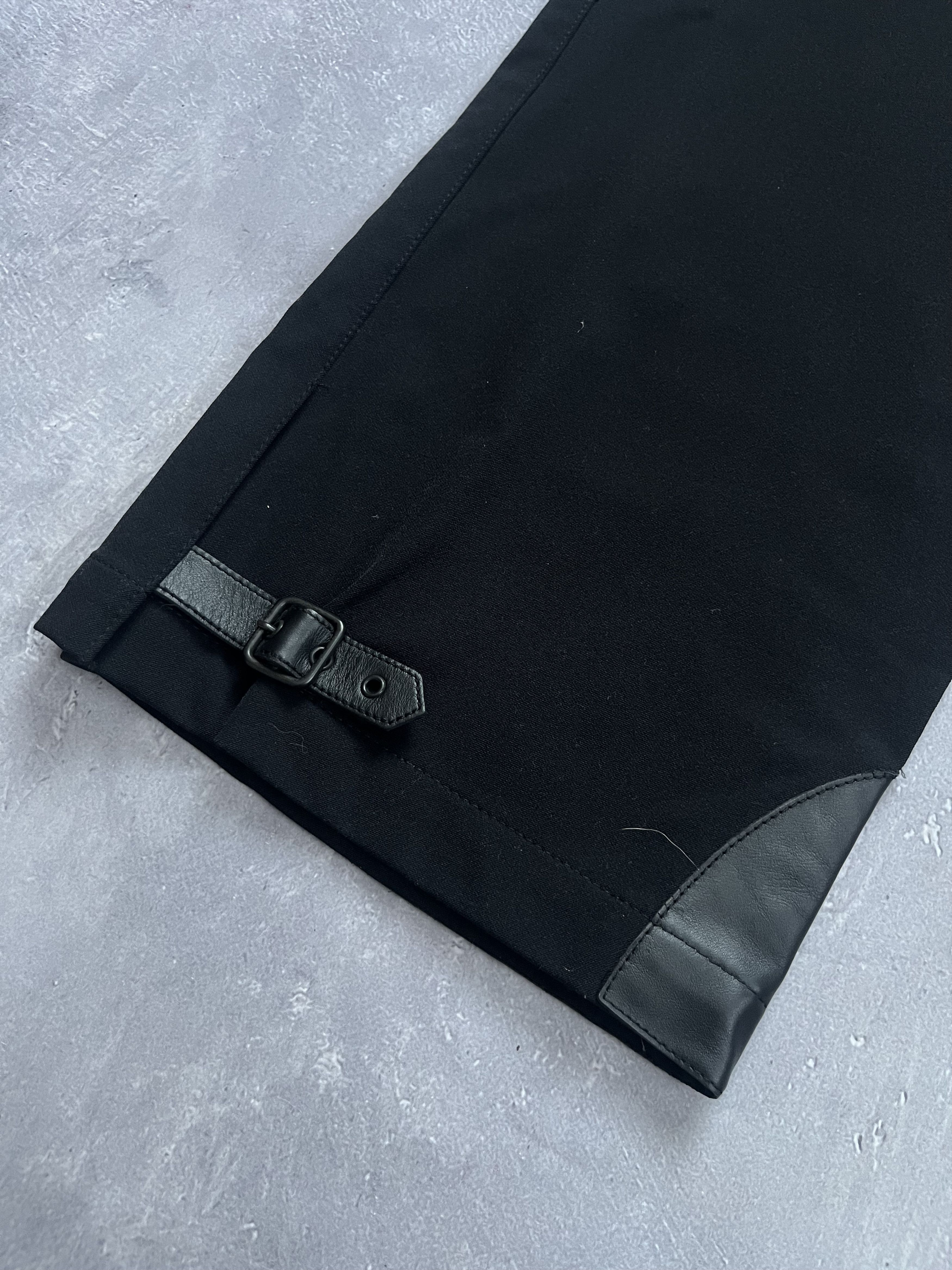 Prada Vintage Prada Bondage Nylon Ski Pants Black Men's Size 50 Size US 34 / EU 50 - 15 Thumbnail