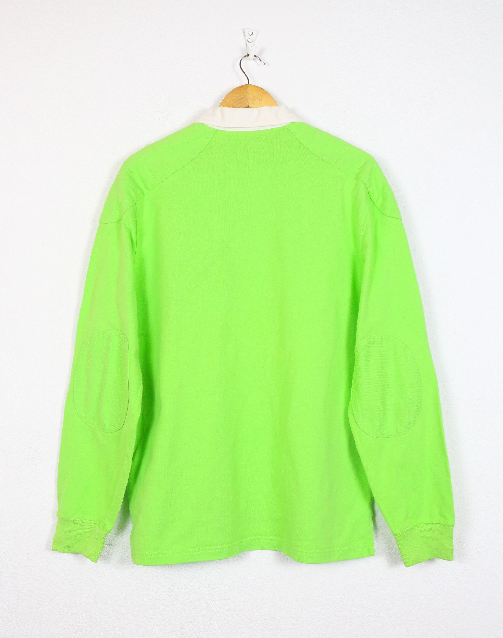 Rugby Ralph Lauren Vintage Polo Ralph Lauren Logo Rugby Polo Shirt Green Size US L / EU 52-54 / 3 - 5 Thumbnail
