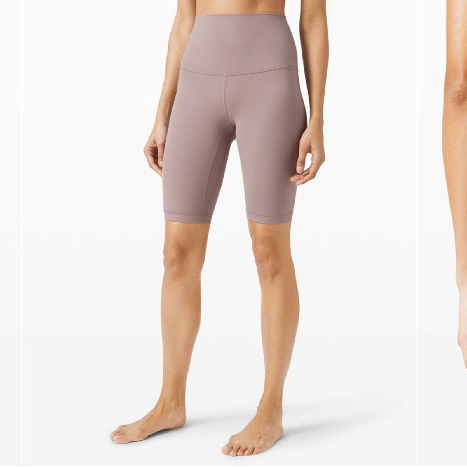 Lululemon Lululemon Align Super High-Rise 10” Shorts - Size 6 - Violet Size 28" / US 6 / IT 42 - 2 Thumbnail