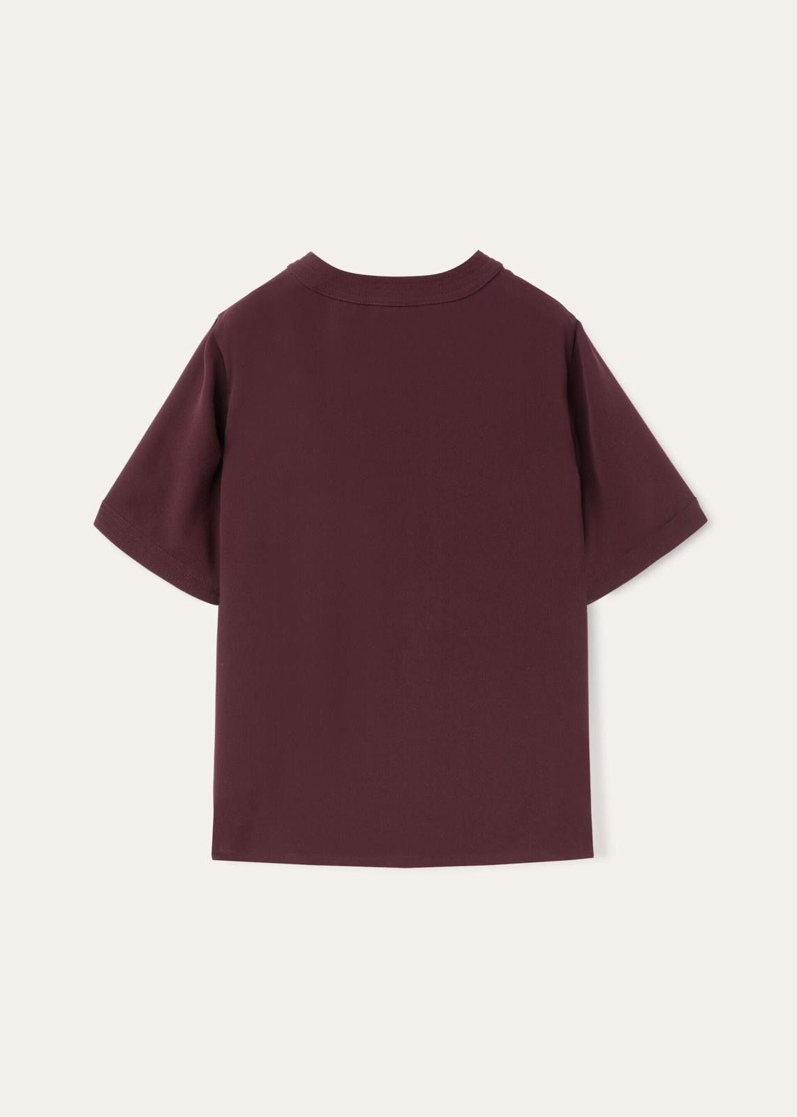Loro Piana o1srvl11e0825 FAO4064 Short-sleeved Roundneck Blouse Brown Size L / US 10 / IT 46 - 2 Thumbnail