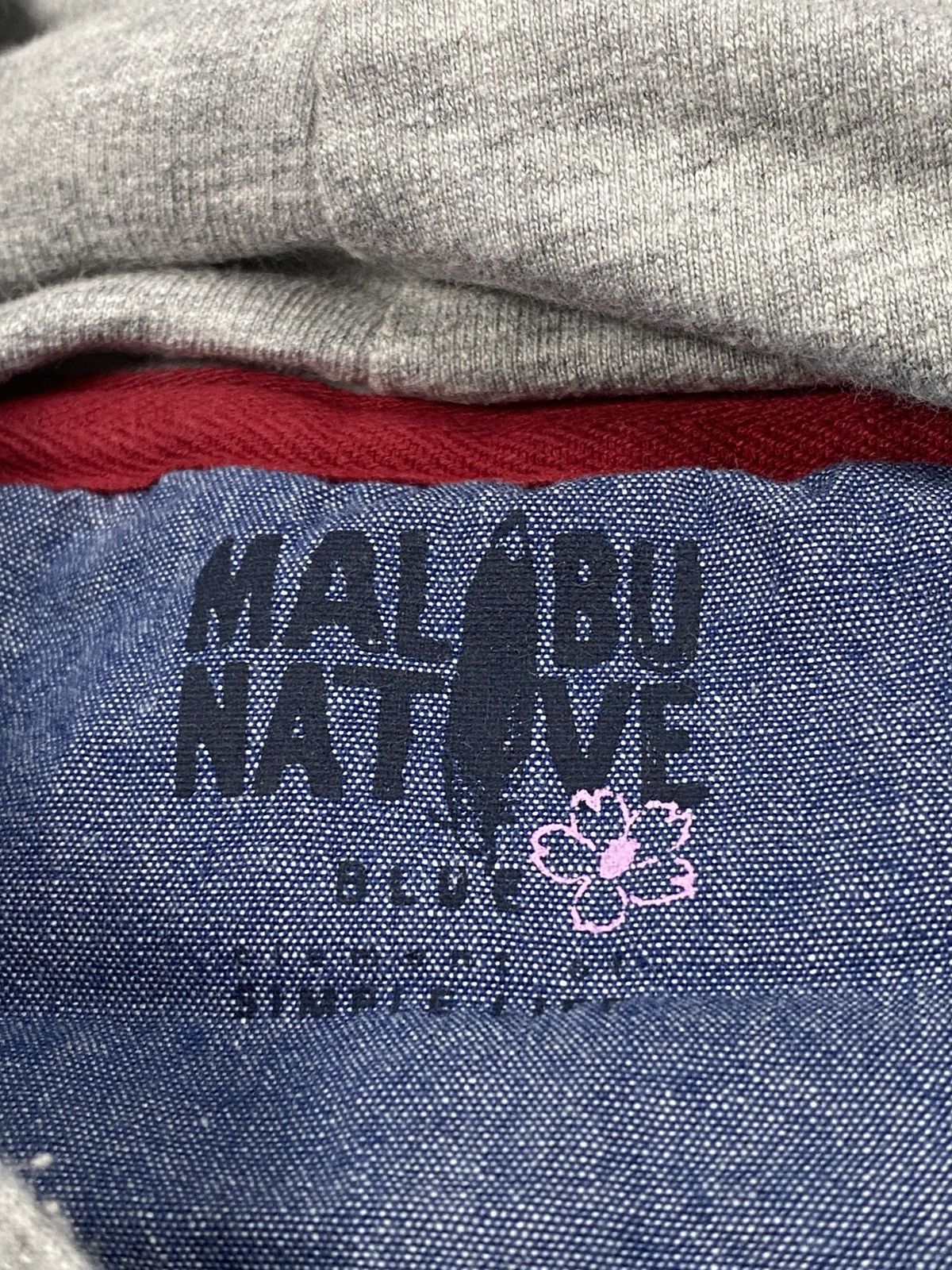 Japanese Brand Malibu Native Blue Ska Club M.LA College Pullover Size US M / EU 48-50 / 2 - 4 Thumbnail