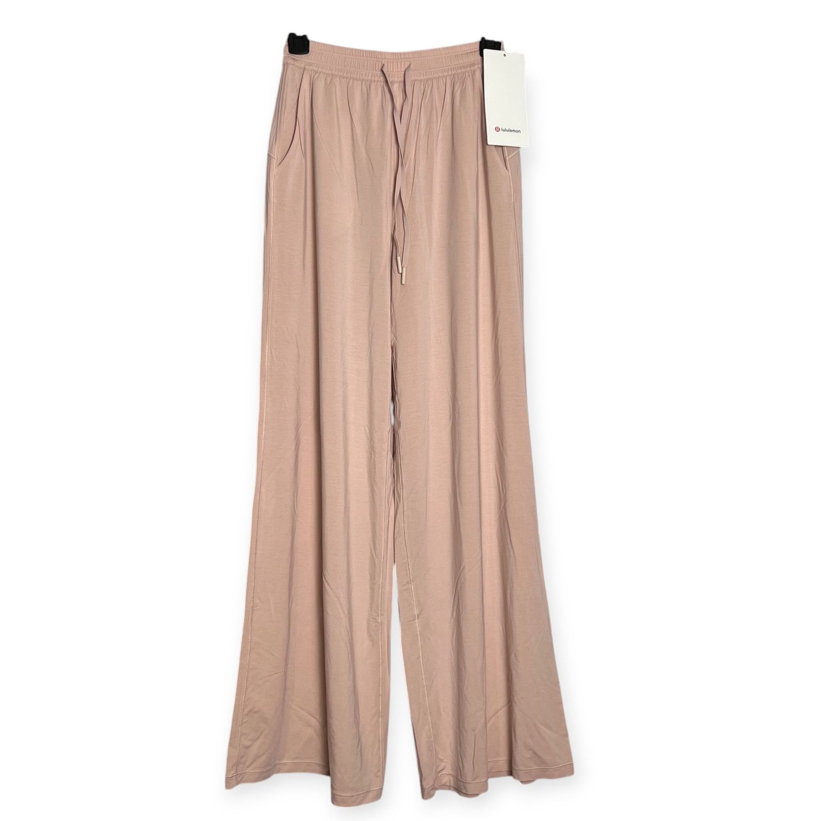 Lululemon Lululemon Modal High Rise Wide Leg Lounge Pant Pink Size 4 Size 27" / US 4 / IT 40 - 1 Thumbnail