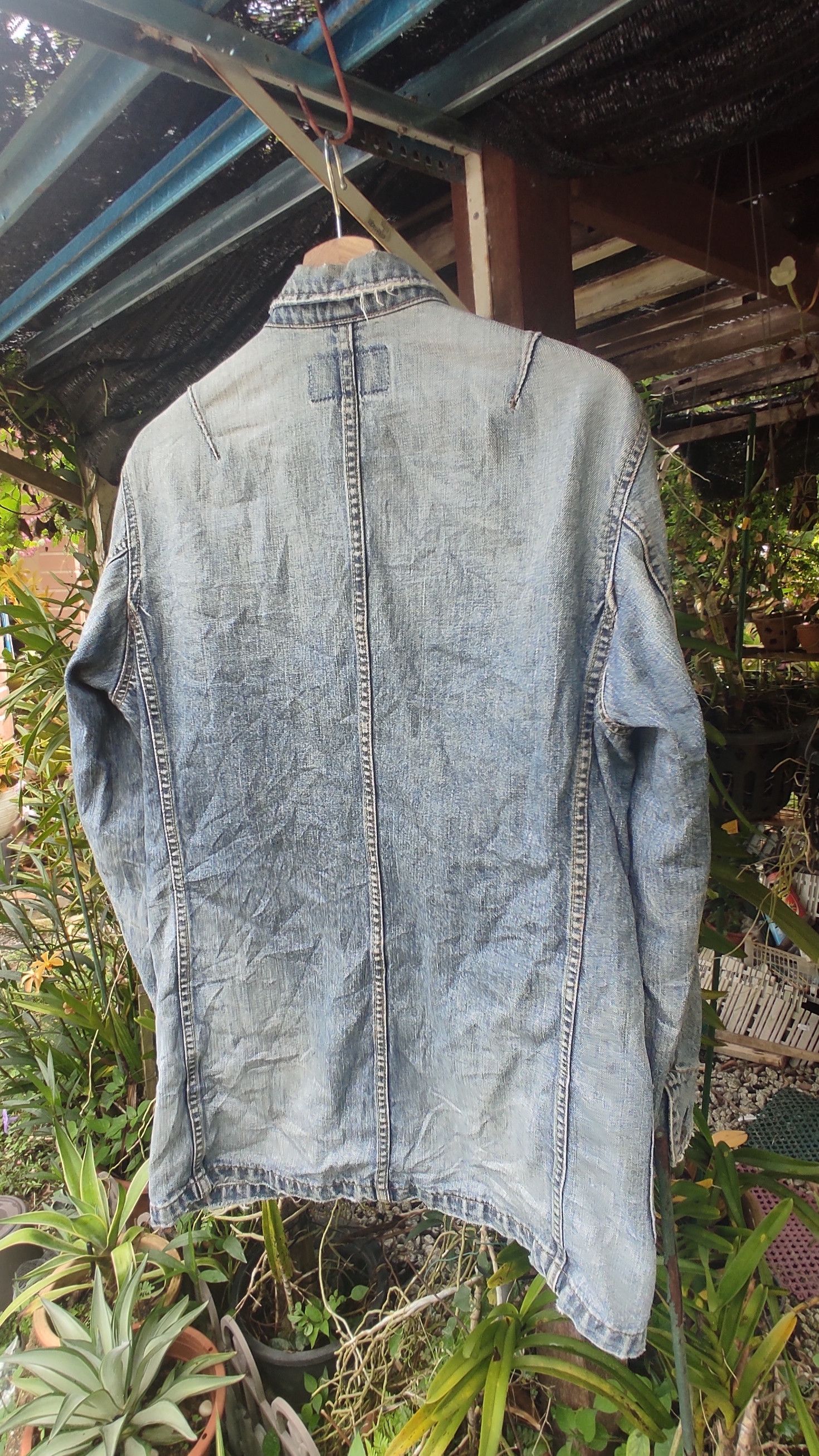 Levi's Vintage Clothing Distressed Vintage Levi's Chore Jacket Size US M / EU 48-50 / 2 - 9 Thumbnail