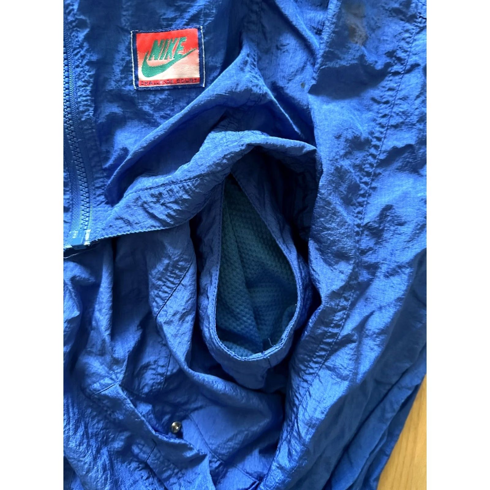 Nike VINTAGE Nike CHALLENGE COURT 2 IN 1 SET Jacket Windbreaker XL Men Blue 90s Andre Agassi Tennis Size US XL / EU 56 / 4 - 5 Thumbnail