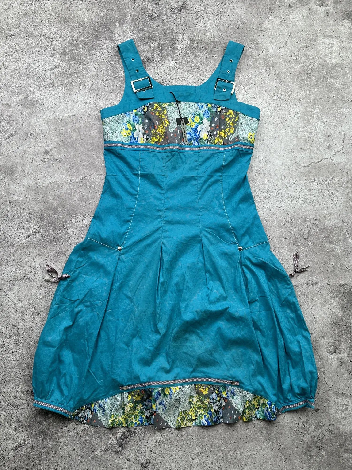 Japanese Brand Vintage Flare Dress C93(V426) Size XS / US 0-2 / IT 36-38 - 1 Thumbnail