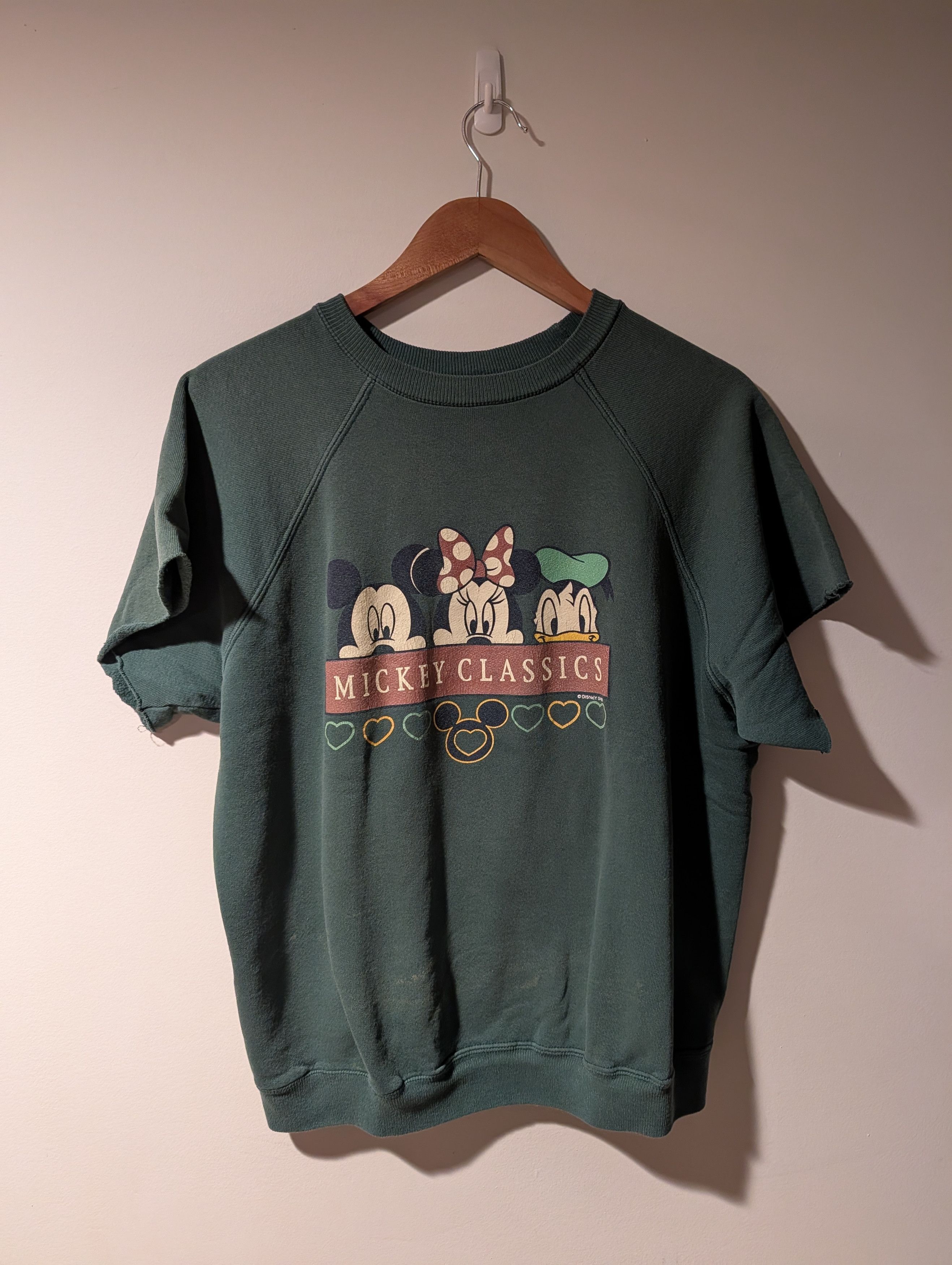 Disney Vintage 90s Mickey Classics Mickey Mouse Minnie Sweatshirt Size US M / EU 48-50 / 2 - 1 Thumbnail