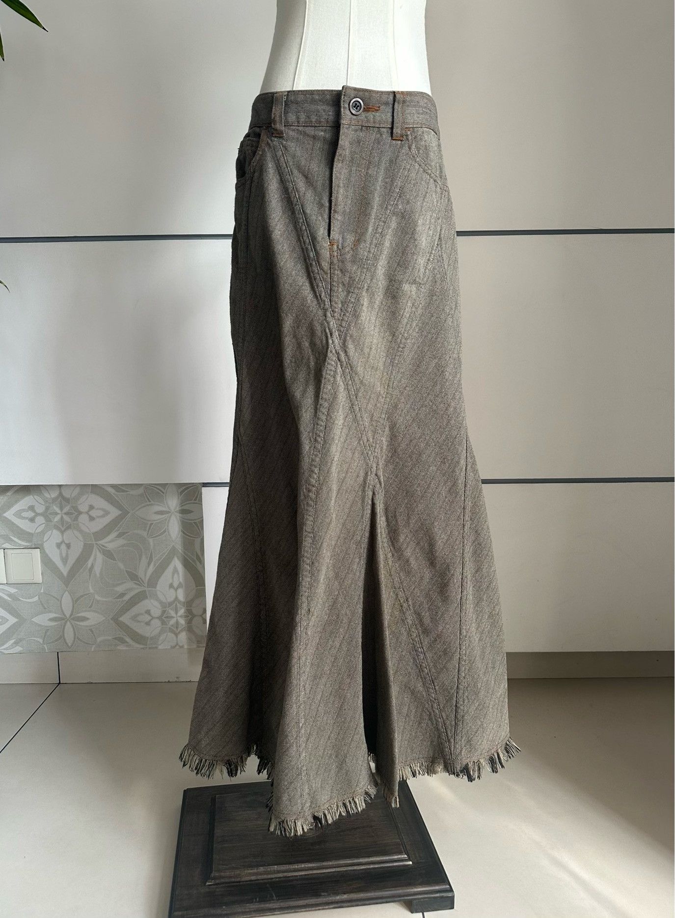 Junya Watanabe JUNYA WATANABE 02SS Fish Pattern Dress| Size 28" / US 6 / IT 42 - 2 Thumbnail