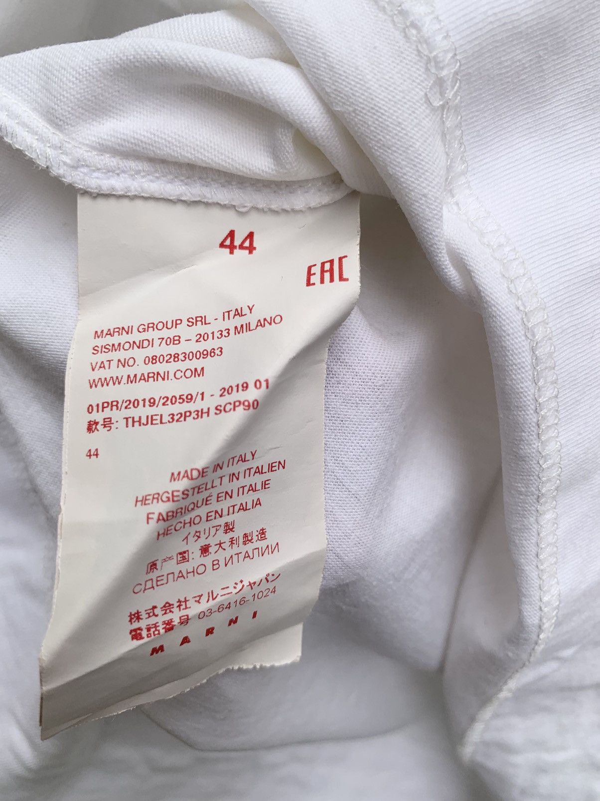 Marni Marni renaissance boxy fit Size US L / EU 52-54 / 3 - 6 Thumbnail