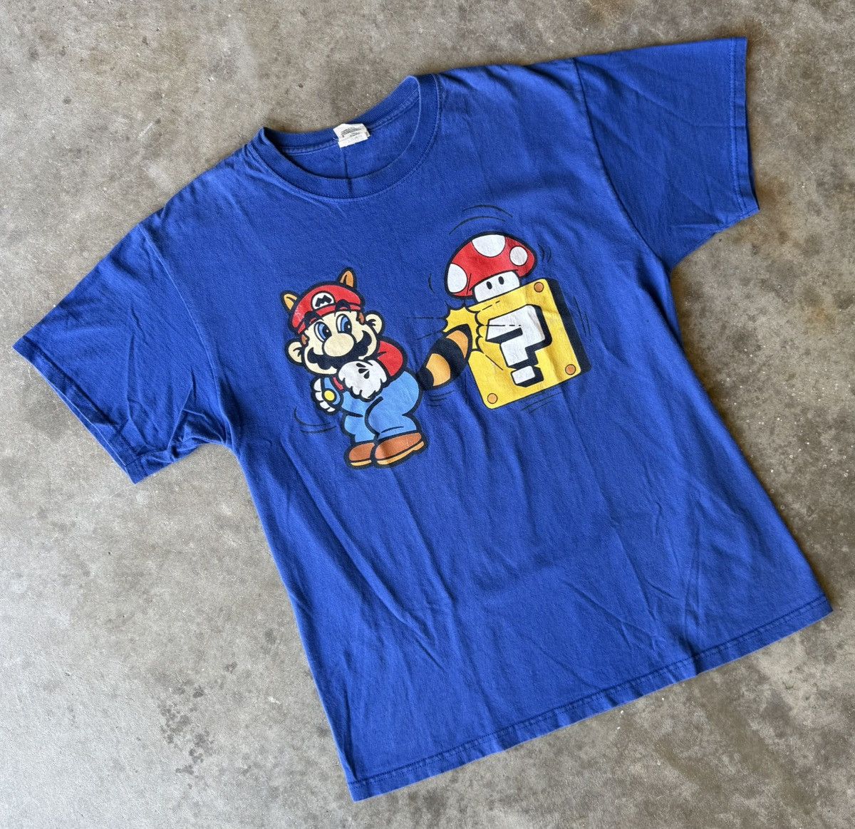 Nintendo × Vintage Nintendo x Mario T Shirt Size Large Size US L / EU 52-54 / 3 - 1 Thumbnail