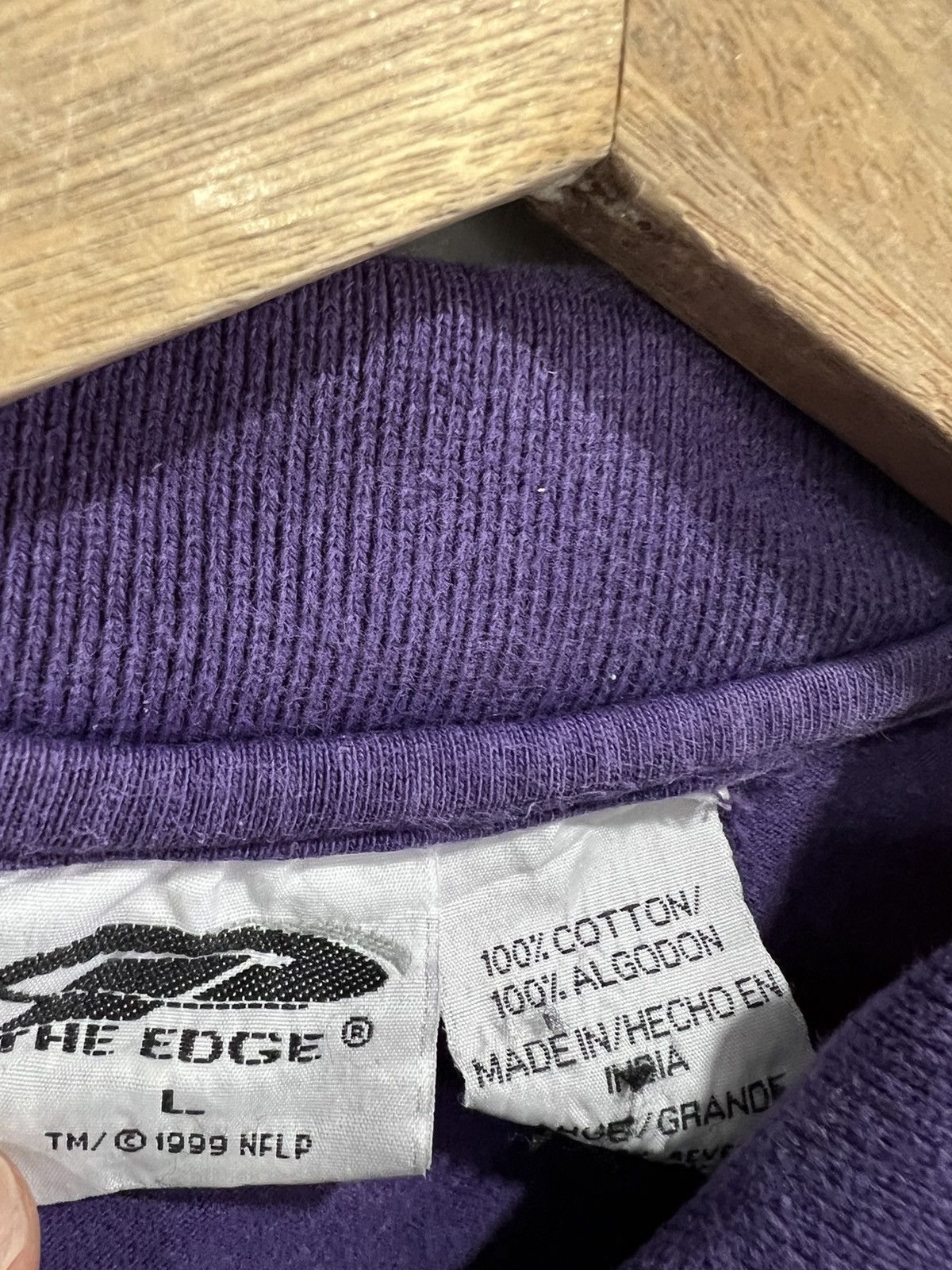 Vintage Vintage Minnesota Vikings Rugby Sweater longsleeve striped Size US L / EU 52-54 / 3 - 4 Thumbnail