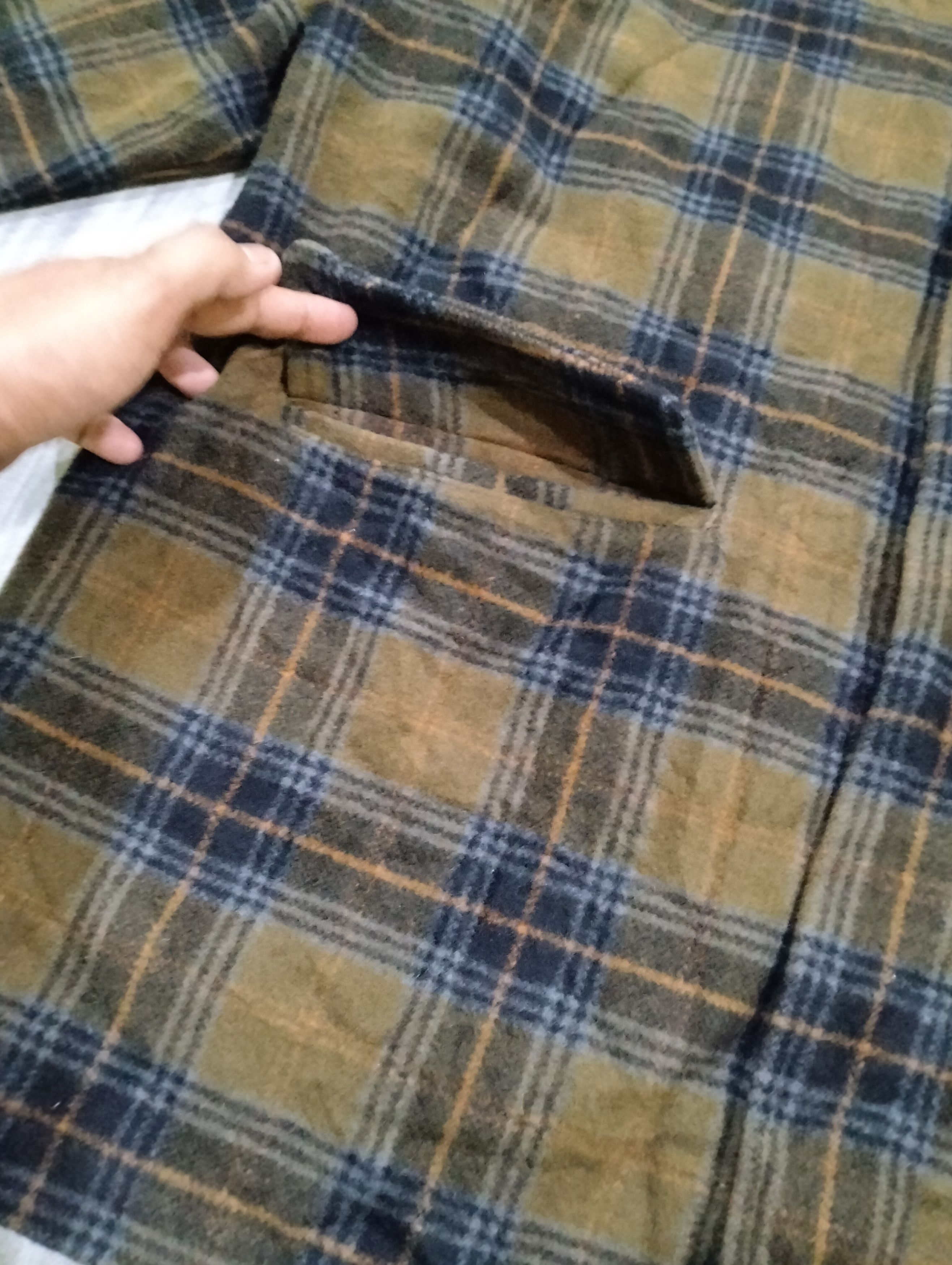 Calvin Klein Calvin Klein Sport Tartan Wool Over Coat Jacket Size US M / EU 48-50 / 2 - 15 Thumbnail
