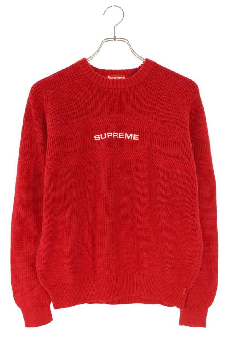 Supreme Supreme Chest Stripe Raglan Sweater | Grailed