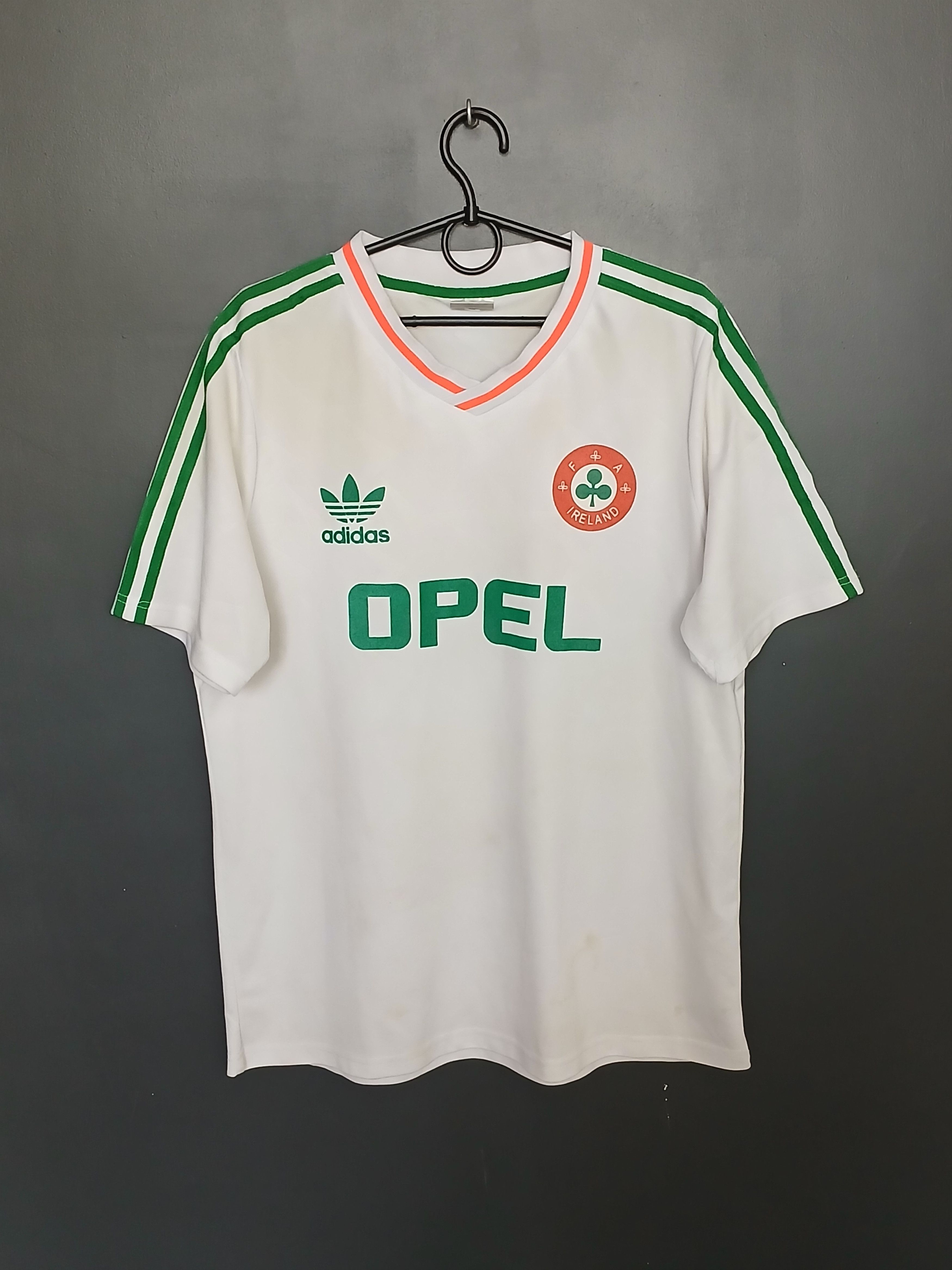 Other Ireland National Team 1990/1992 Away Football Jersey Size US L / EU 52-54 / 3 - 1 Thumbnail