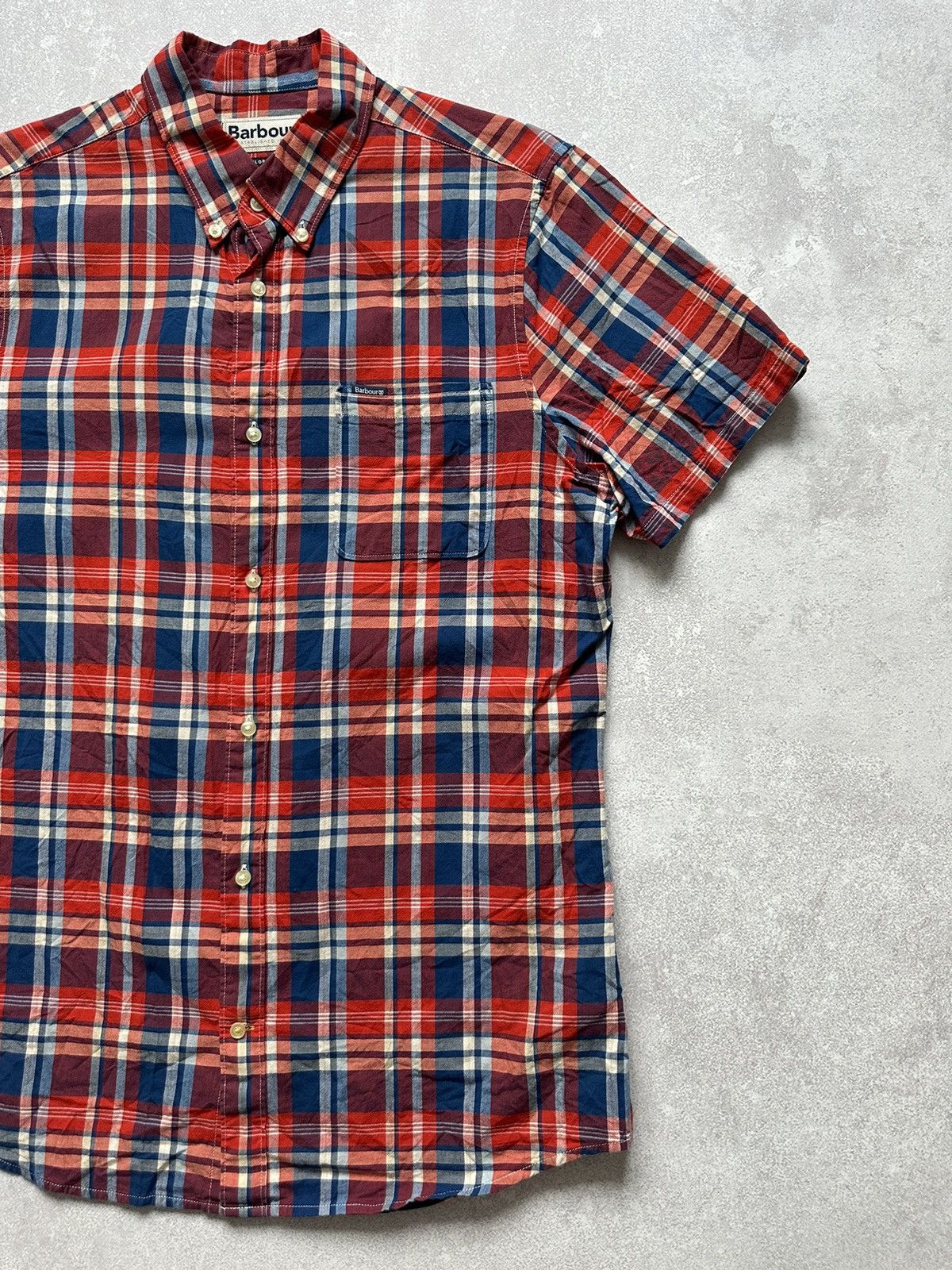 Barbour × Vintage Shirt Short Sleeve Barbour Vintage size M Size US M / EU 48-50 / 2 - 2 Thumbnail