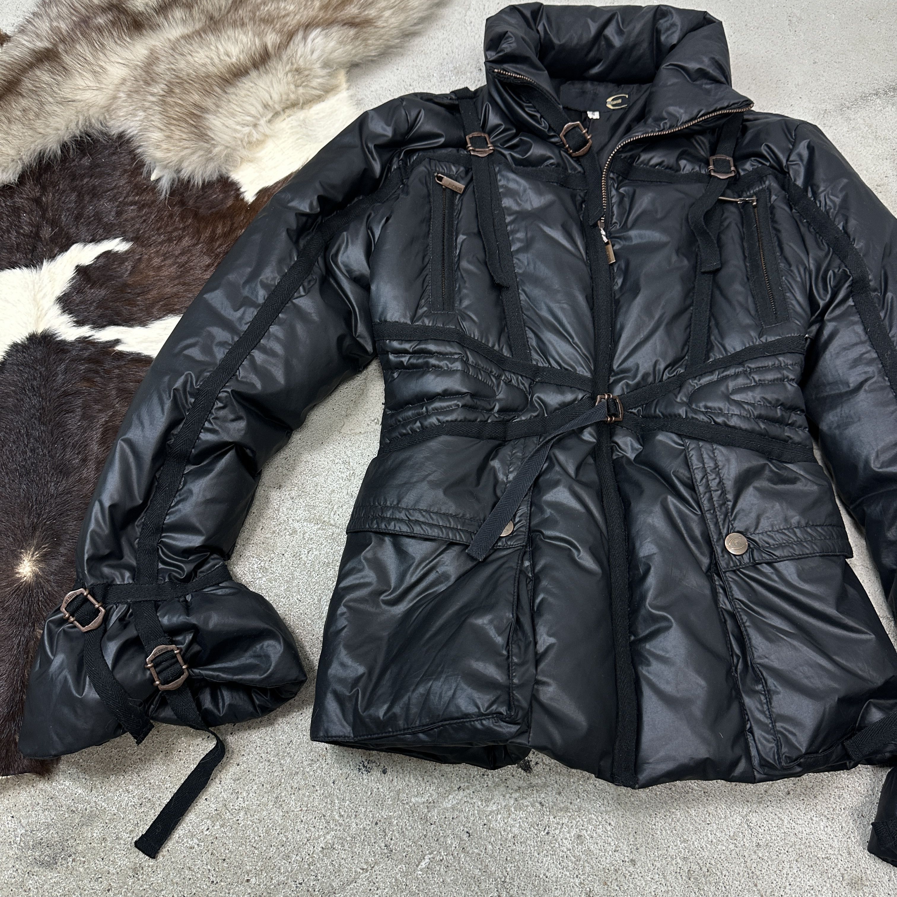 Roberto Cavalli Vintage Puffer Bondage Roberto Cavalli Jacket 00s Size S / US 4 / IT 40 - 7 Thumbnail