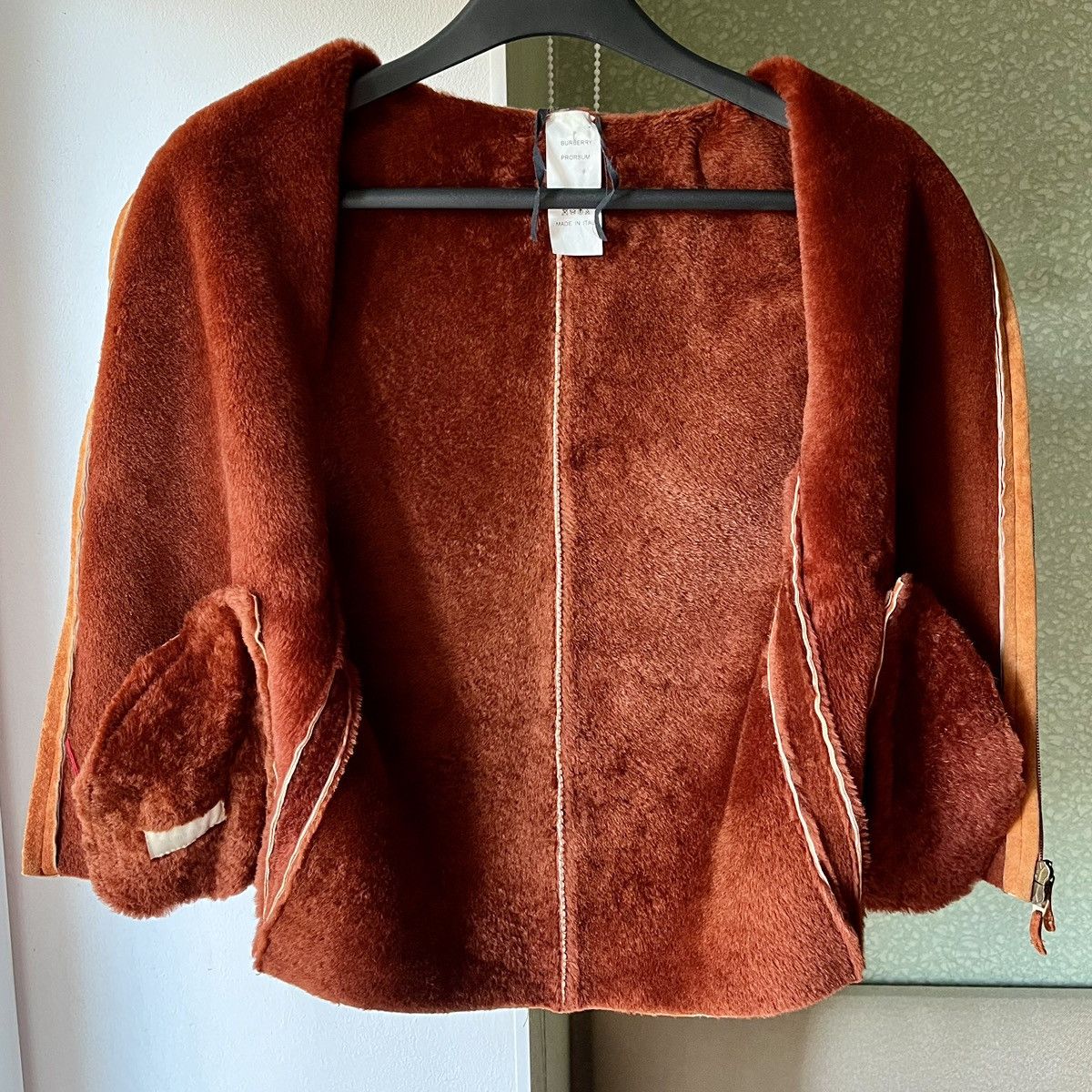 Burberry × Burberry Prorsum Roberto Menichetti AW99 Shearling Vest Size S / US 4 / IT 40 - 3 Thumbnail