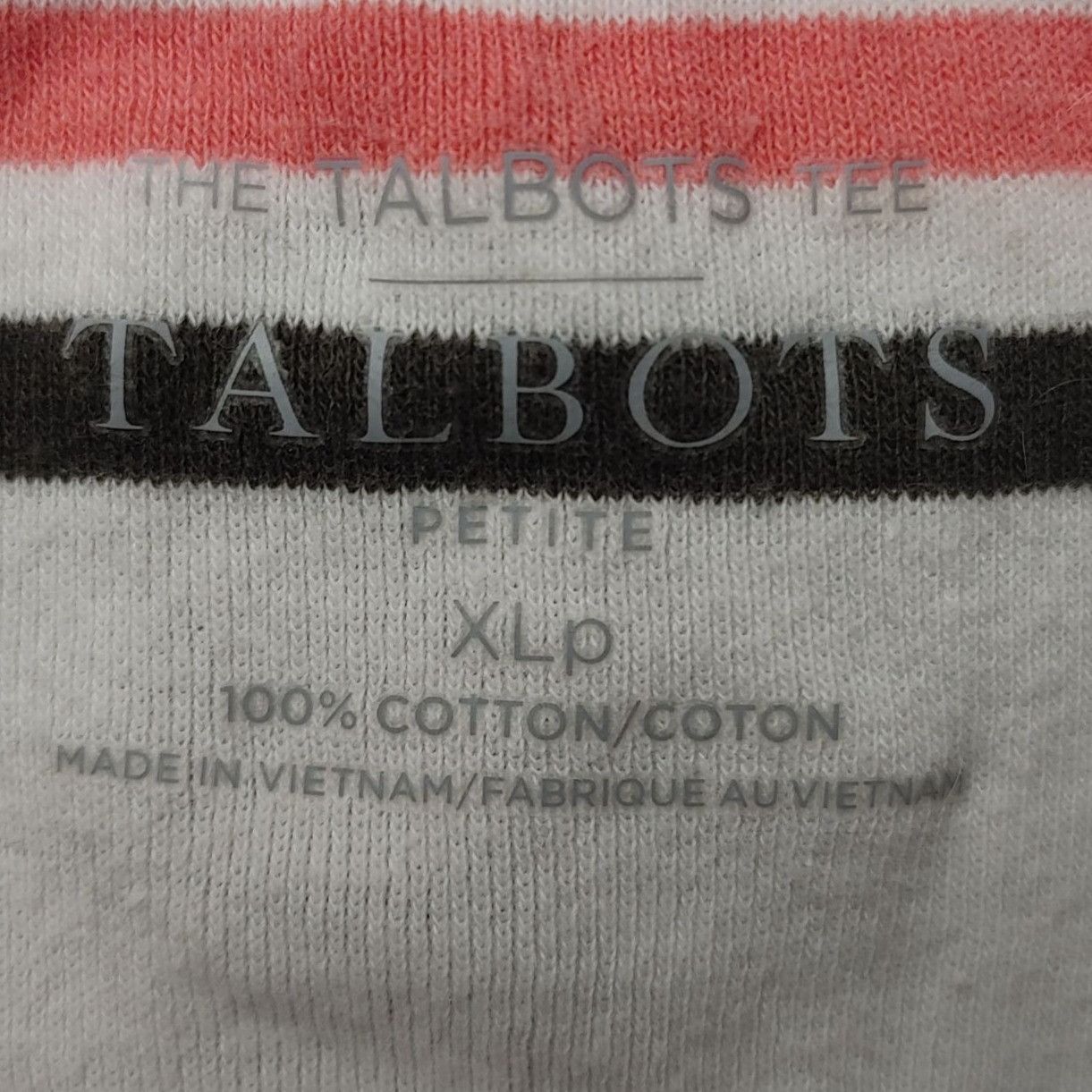 Other The Talbot's Tee | Talbots Women's Petite Long Sleeve Stripe Size XL / US 12-14 / IT 48-50 - 3 Thumbnail