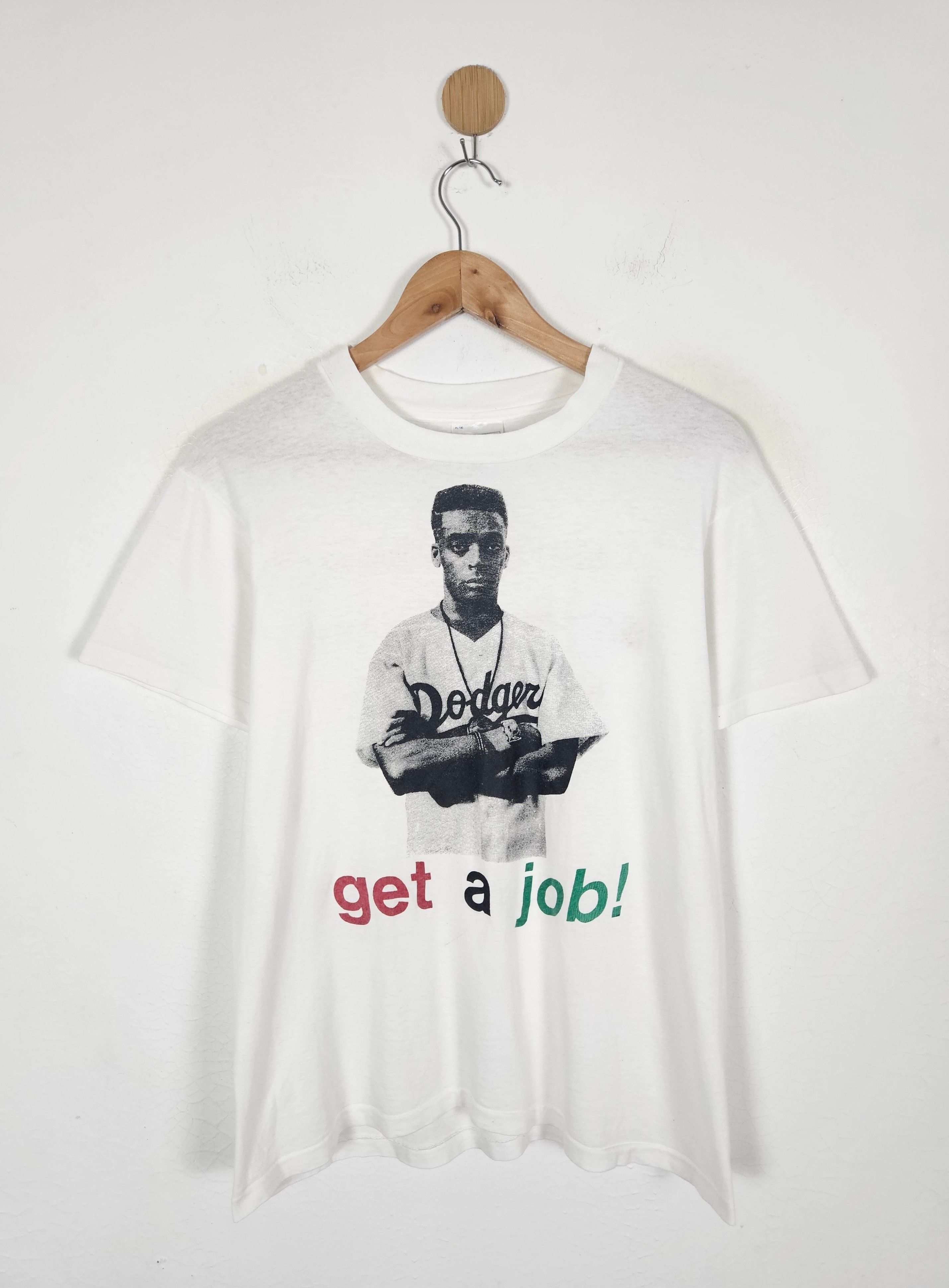 Rap Tees Vintage 1989 Mookie Do The Right Thing Spike Lee Promo Movie Size US M / EU 48-50 / 2 - 1 Thumbnail