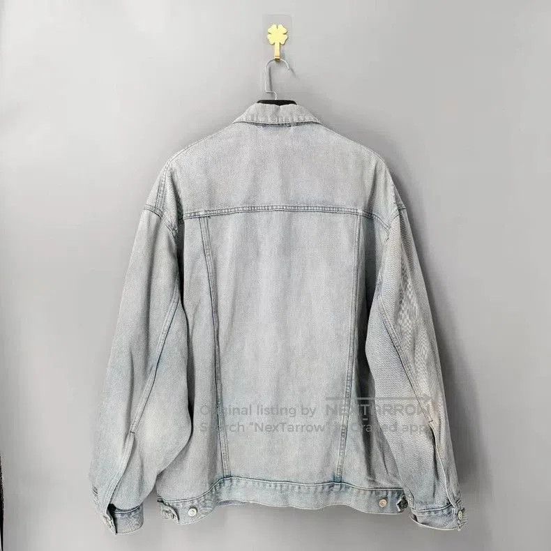 Balenciaga Balenciaga SS24 Washed Denim Jacket. Size US XS / EU 42 / 0 - 2 Thumbnail
