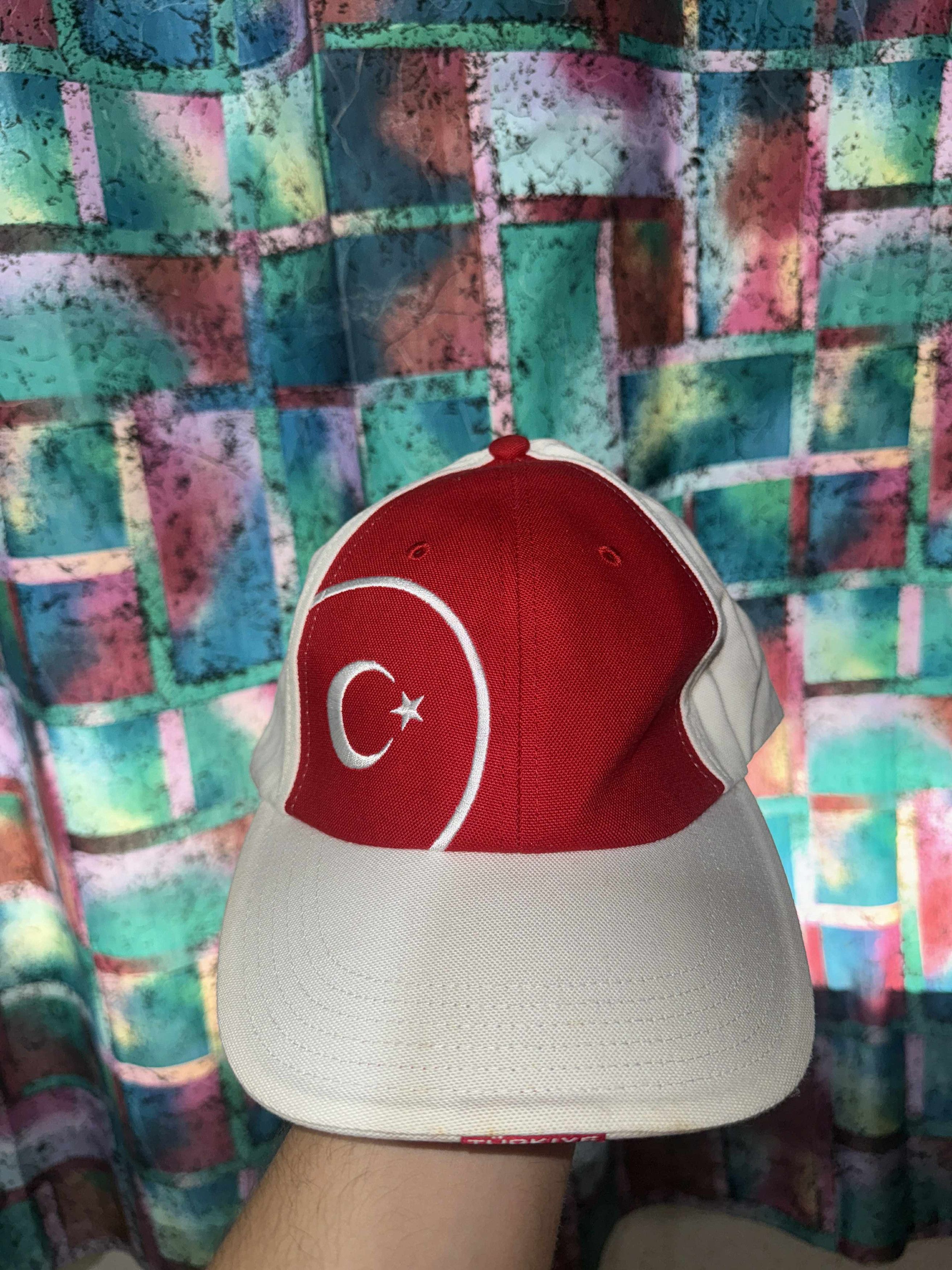 Nike Turkey 2000s Vintage Nike Cap Size 42 - 1 Thumbnail