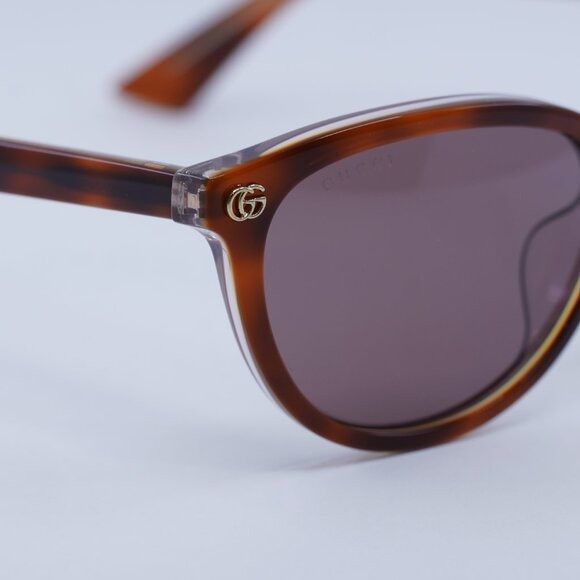 Gucci 🕶️ New Gucci GG1818SK 004 Sunglasses - Havana Frame Size ONE SIZE - 3 Thumbnail