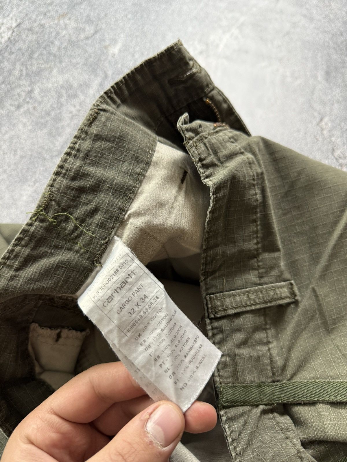 Carhartt Carhartt 32/34 Faded Cargo Pocket Ripstop Aviator Pants Size US 32 / EU 48 - 12 Thumbnail