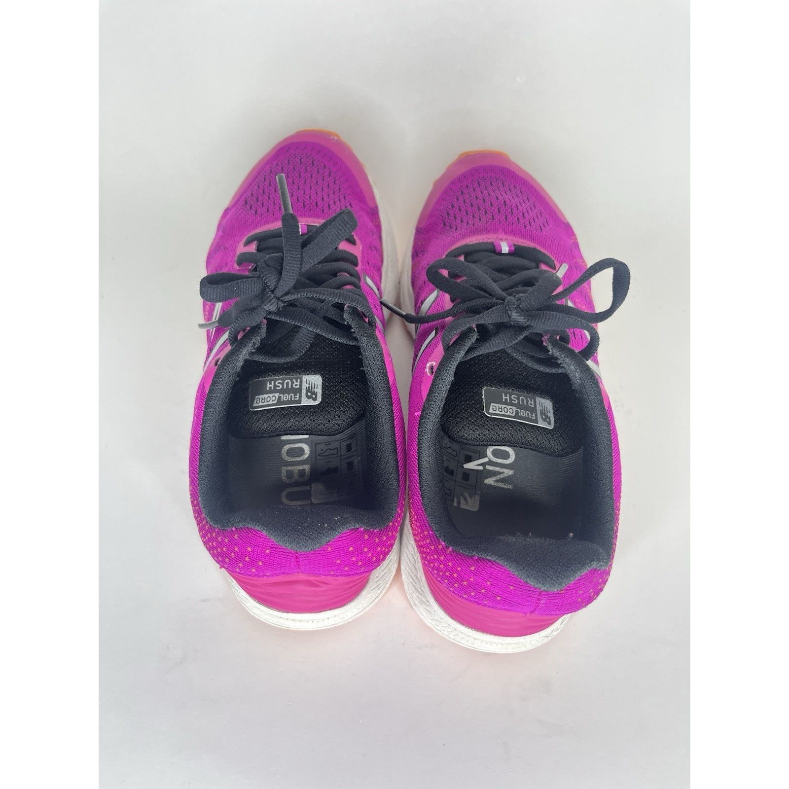 New Balance New Balance Pink Synthetic Gym Running Lace Up Sneakers Wome Size US 7 / IT 37 - 10 Thumbnail