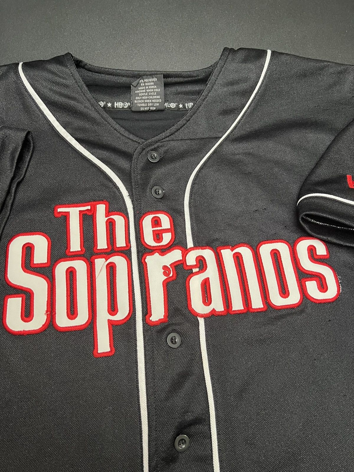 Vintage Vintage sopranos baseball jersey size XL flawed Size US XL / EU 56 / 4 - 2 Thumbnail