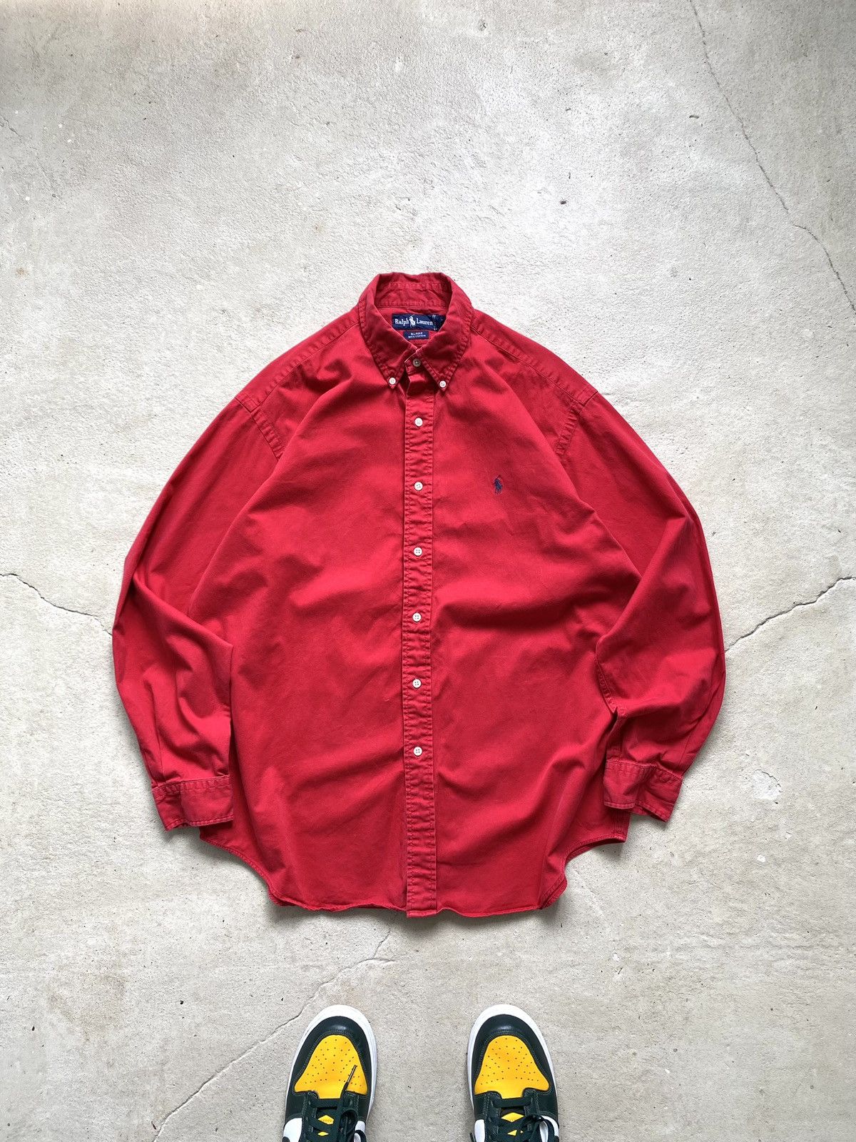 Chaps Ralph Lauren 90’s Vintage Polo Ralph Lauren Denim Shirt Y2K Size US L / EU 52-54 / 3 - 1 Thumbnail