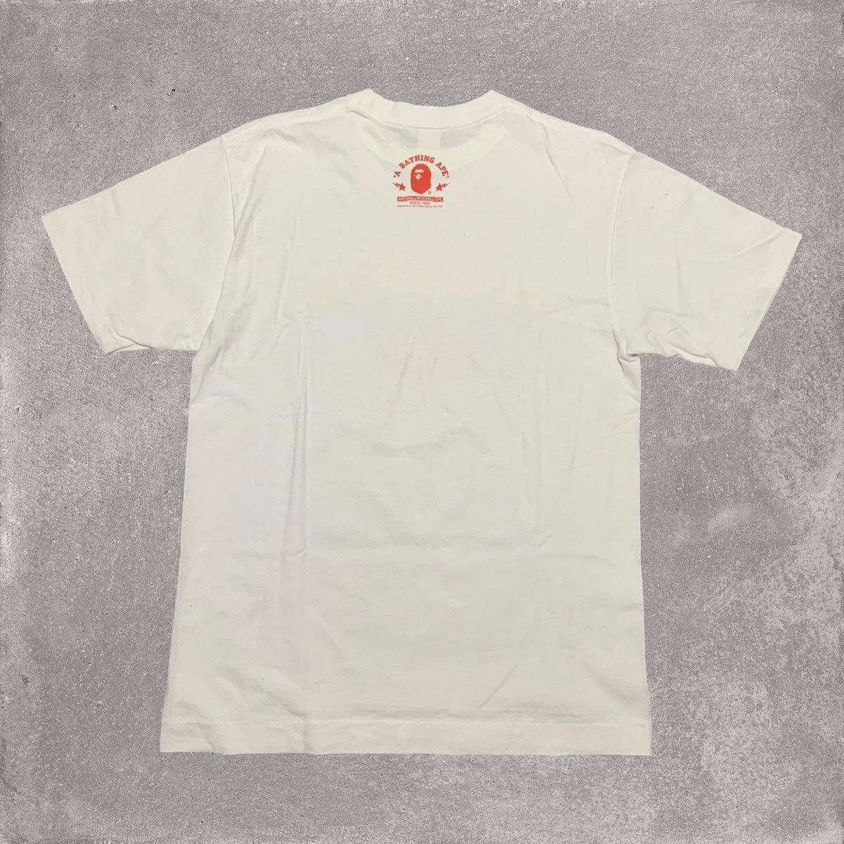Bape Bape Medium Bape Sta White Tee A Bathing Ape 2009 Size US M / EU 48-50 / 2 - 2 Thumbnail