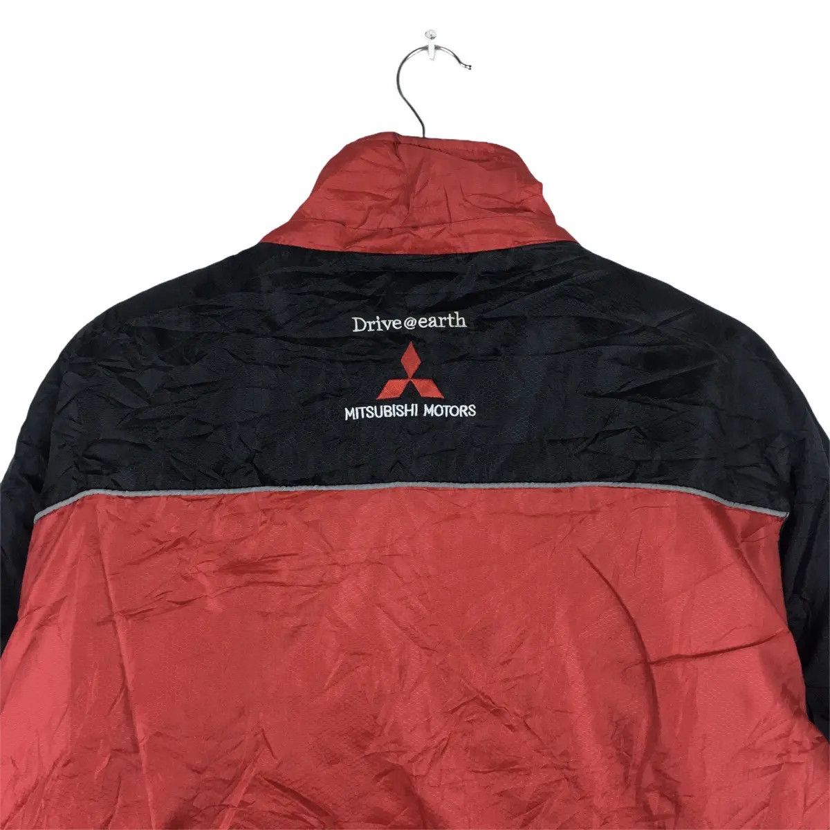 Japanese Brand Vtg MITSUBISHI JAPAN Motorsport Racing Team Jacket Parka Size US L / EU 52-54 / 3 - 6 Thumbnail