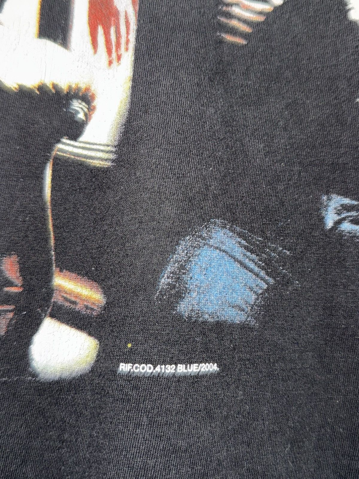 Band Tees Vintage Blue Band Faded Rap Tee Size US L / EU 52-54 / 3 - 8 Thumbnail