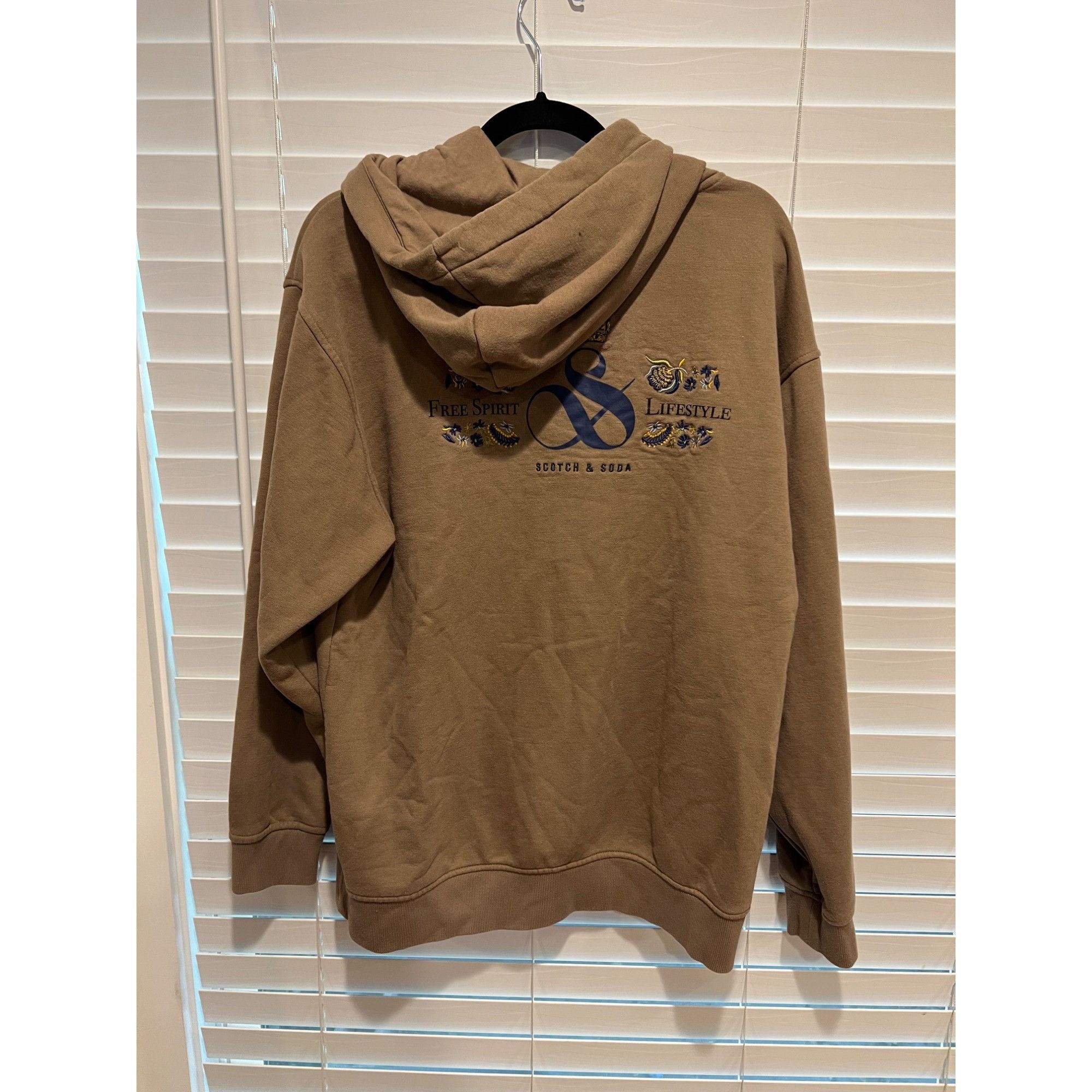 Scotch & Soda Scotch & Soda Men's Stitched Hoodie Sweater - Size L Size US L / EU 52-54 / 3 - 4 Thumbnail