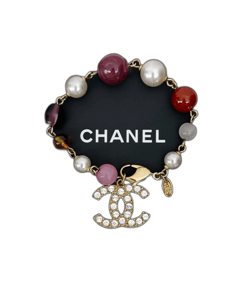 Chanel Chanel Authentic Bracelet with Colorful Beads Size ONE SIZE - 1 Thumbnail