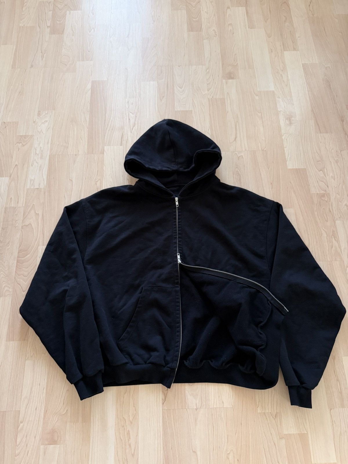 WATC Black Zip Up Hoodie