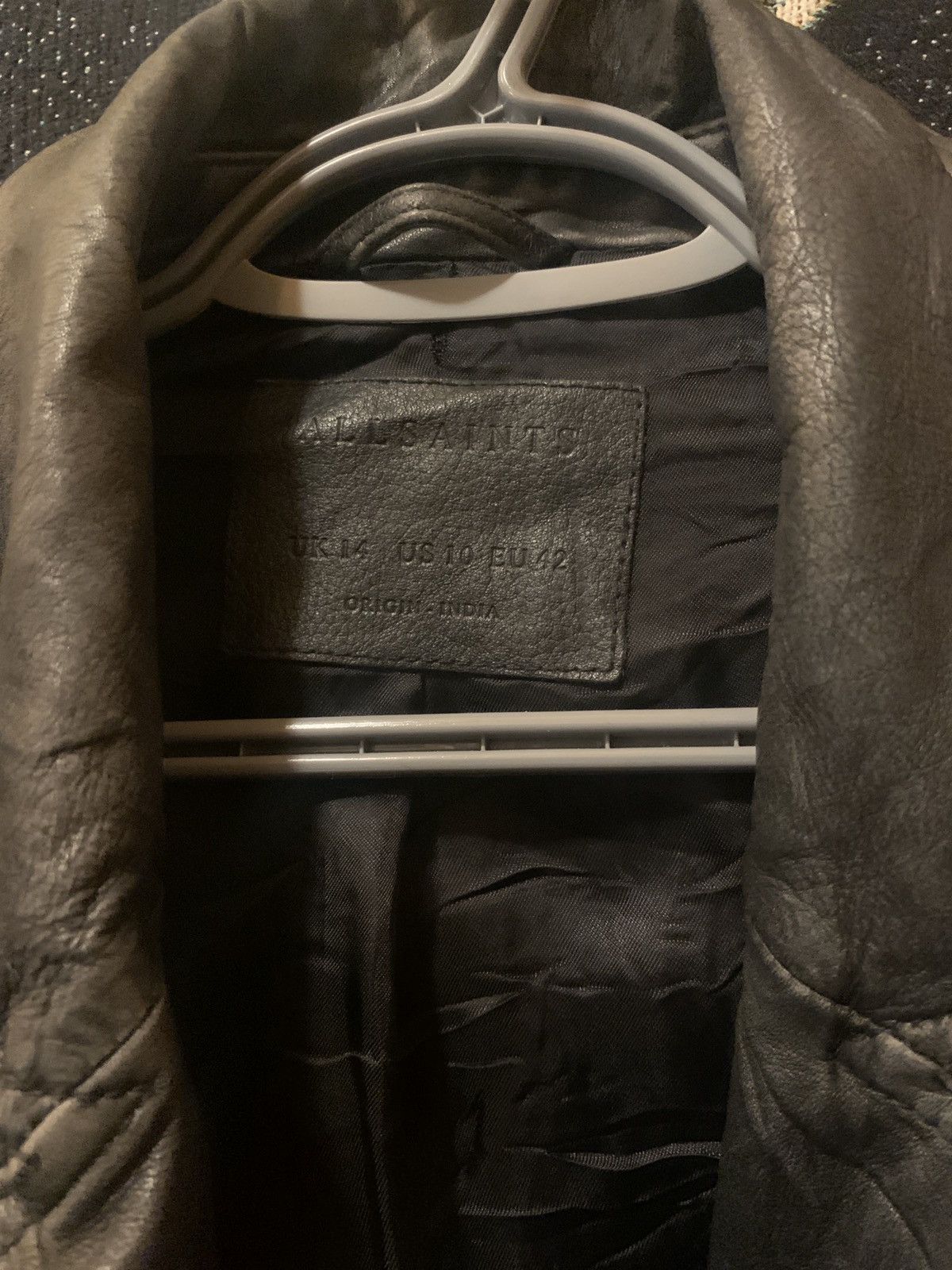 Allsaints Allsaints Leather Motorcycle Jacket Size US S / EU 44-46 / 1 - 5 Thumbnail