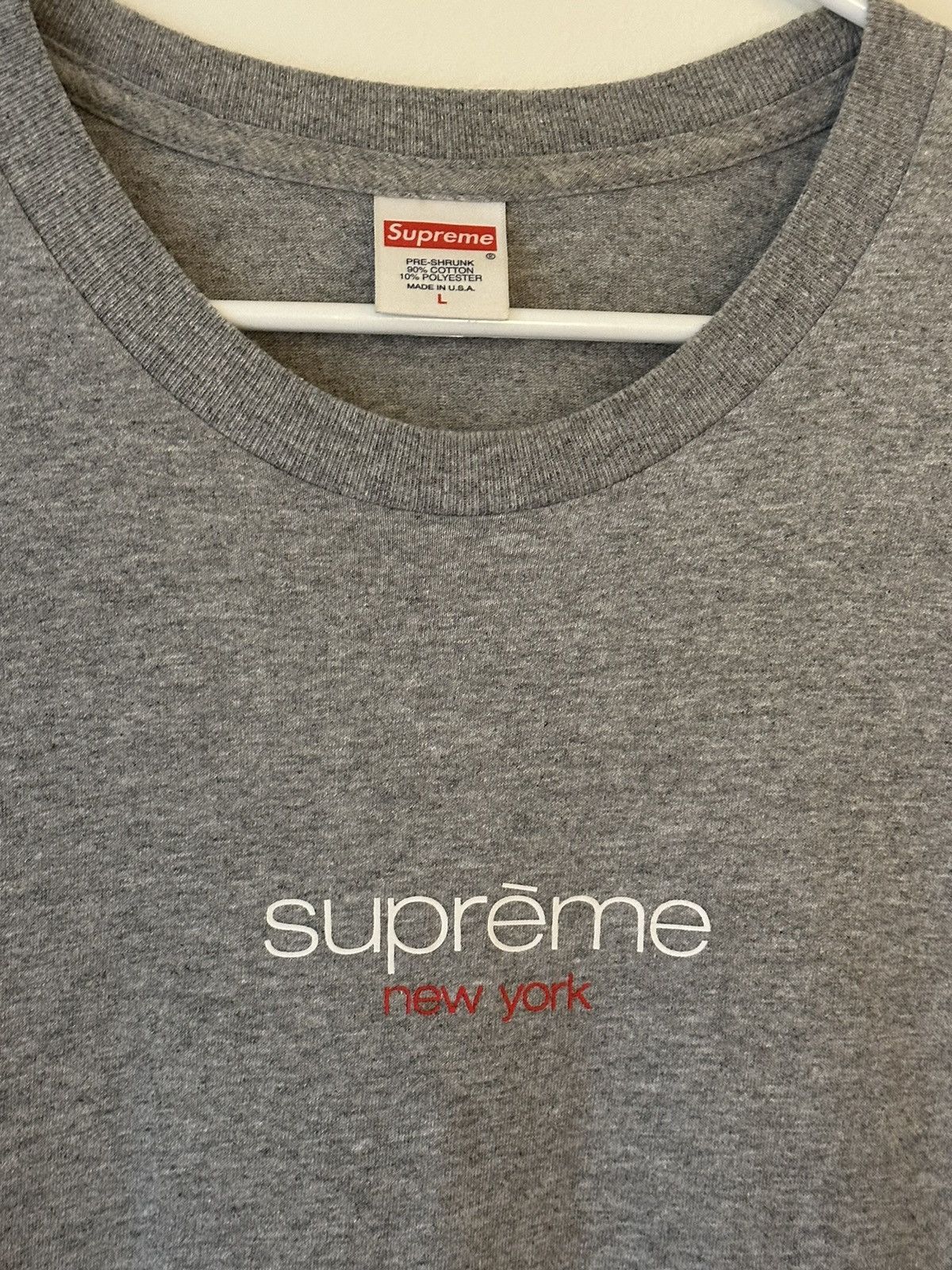 Supreme Supreme Classic Logo Tee Size US L / EU 52-54 / 3 - 2 Thumbnail