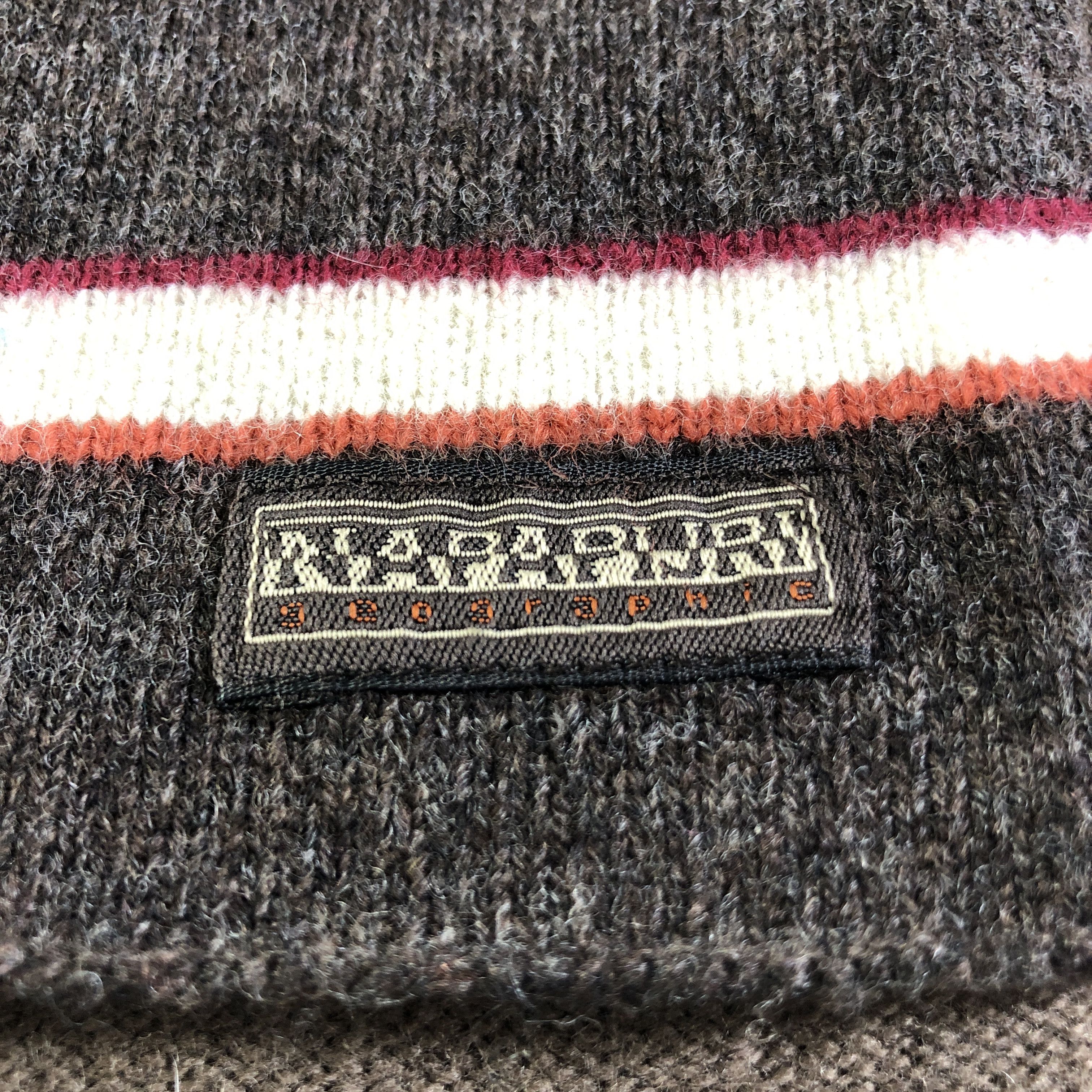 Napapijri Napapijri Wool Scarf Muffler Neckwear V2624 Size ONE SIZE - 4 Thumbnail