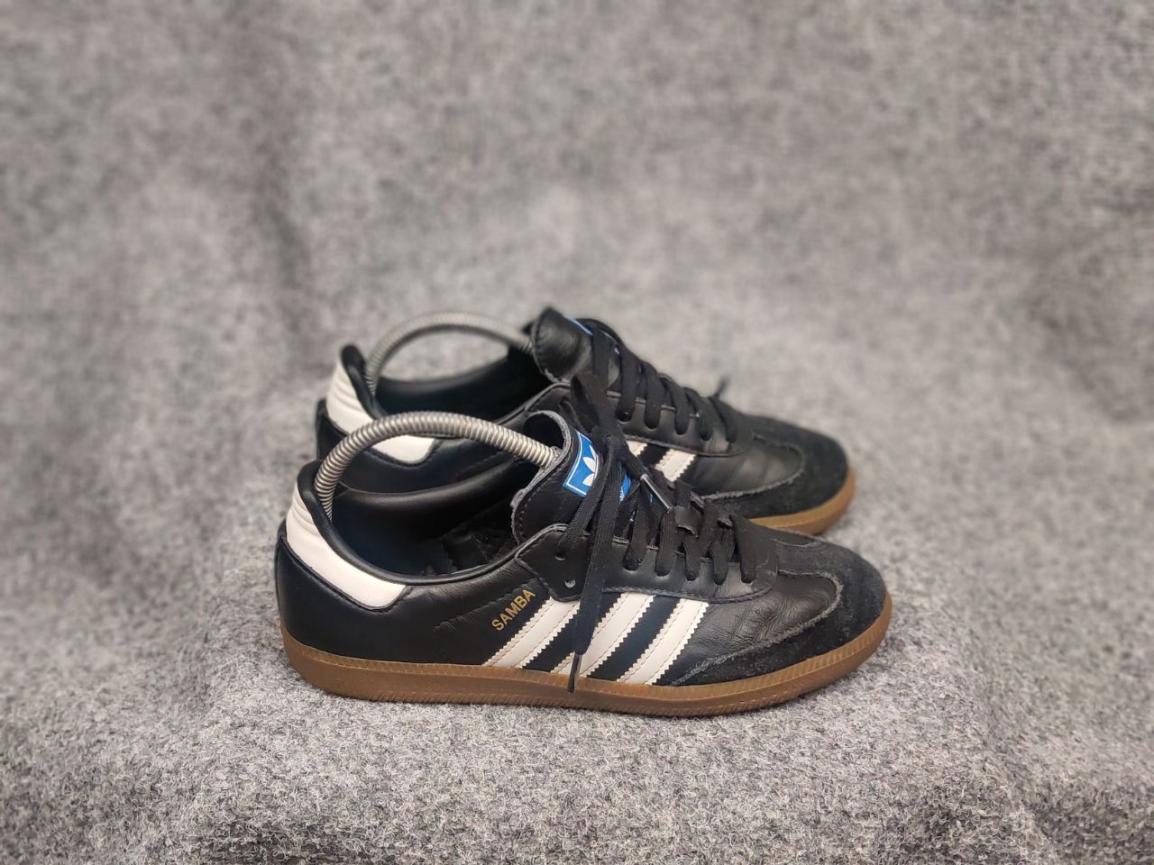 Adidas Vintage Adidas Samba Classic Logo Leather sneakers Shoes Y2K Size US 6 / EU 39 - 5 Thumbnail