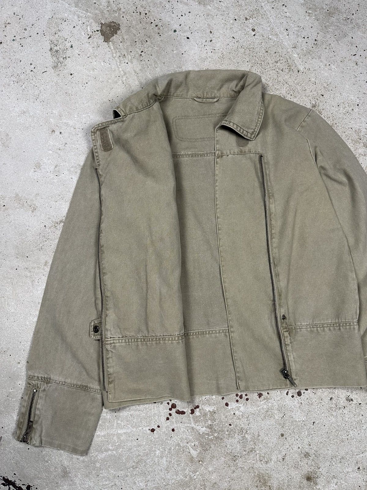 Japanese Brand Vintage Y2K Asymmetrical Utility Light Jacket Army Style Size US M / EU 48-50 / 2 - 8 Thumbnail