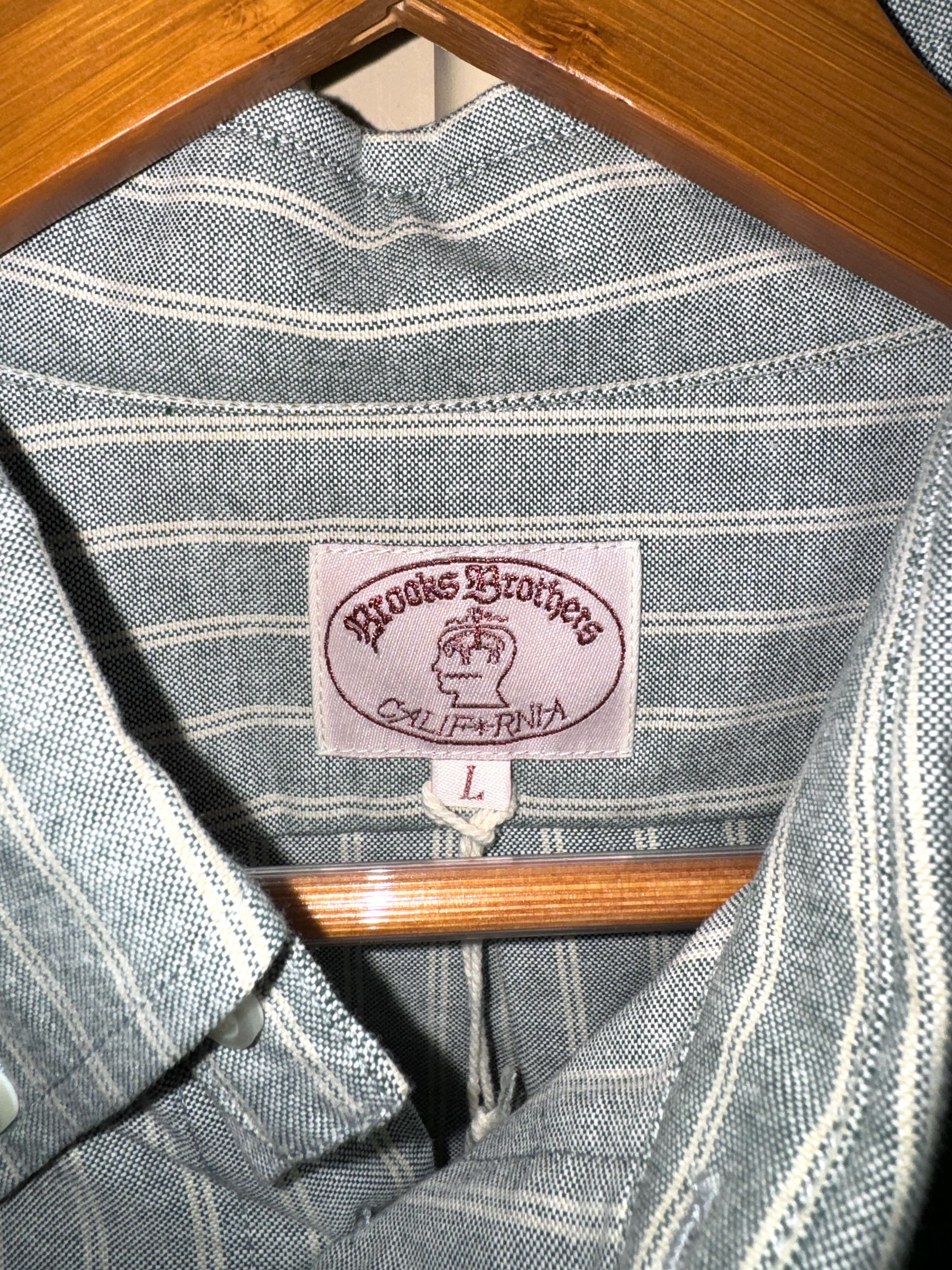 Brain Dead Brooks Brothers x Brain Dead Patchwork Oxford Button Up Size US L / EU 52-54 / 3 - 3 Thumbnail