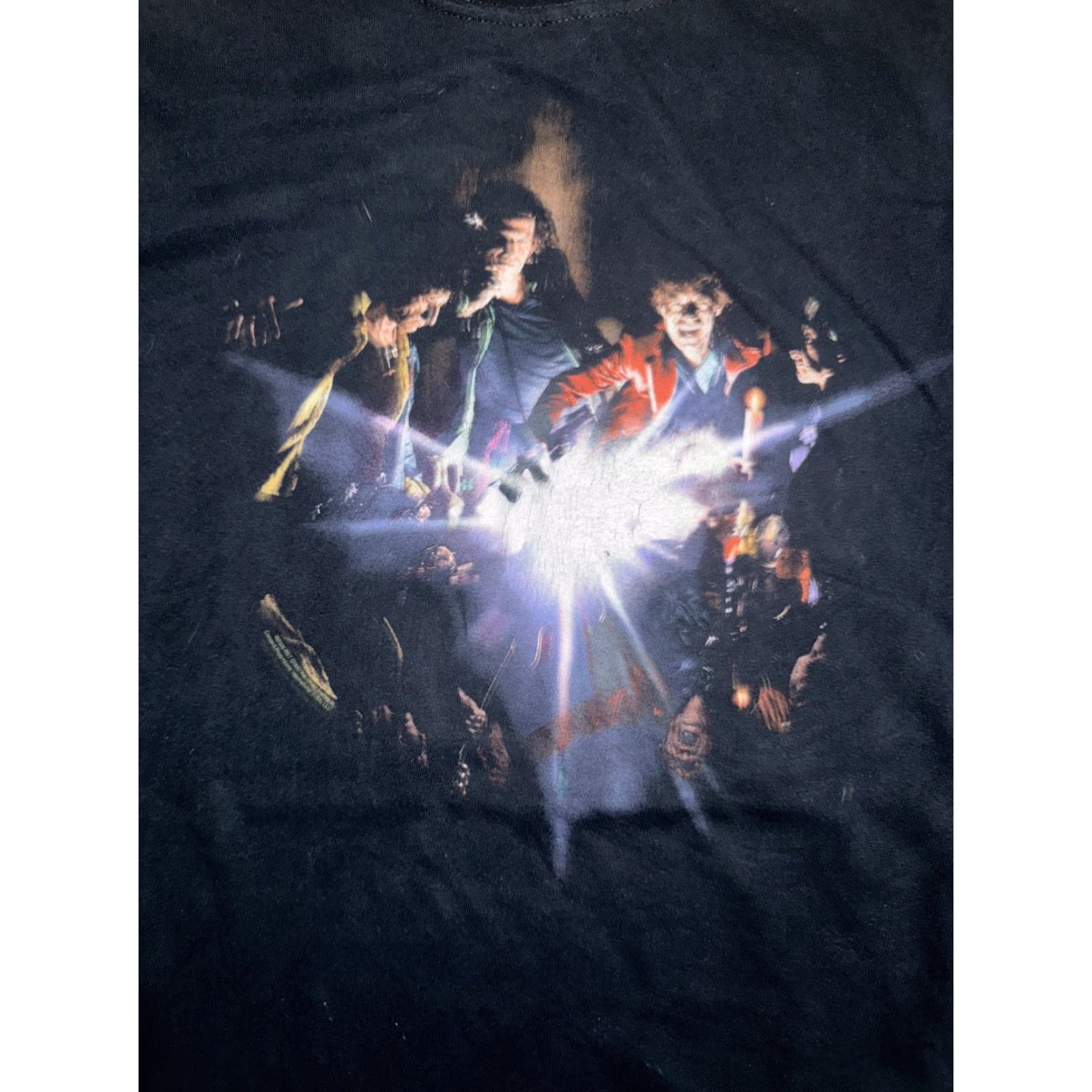 Vintage VINTAGE Rolling Stones A Bigger Bang Tour T-Shirt XL Black Mens Band Tee 90s USA Shirt Size US XL / EU 56 / 4 - 2 Thumbnail