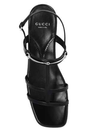 Gucci o1s1wg110125 Flat Sandals in Black Size US 5.5 / IT 35.5 - 4 Thumbnail